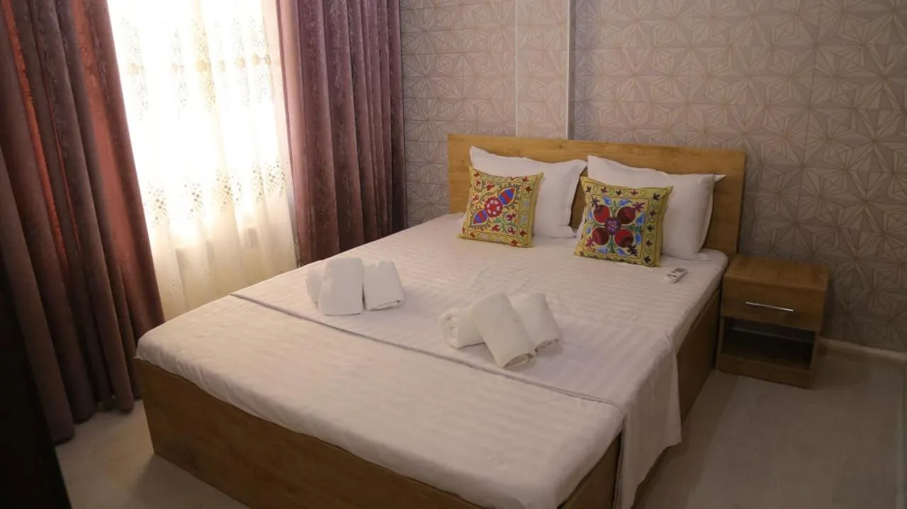 Bed in Samarkand City Center Hotel