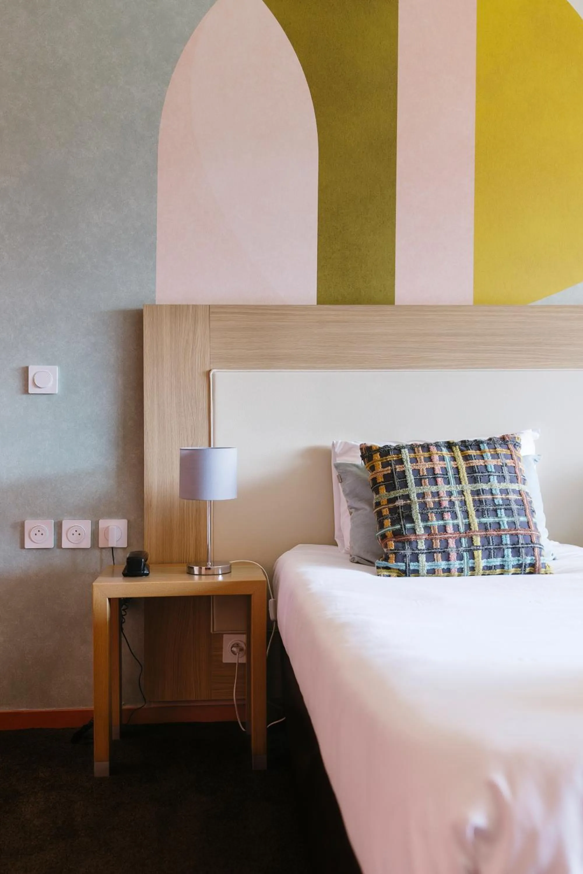 Bed in Hotel *** & Spa Vacances Bleues Villa Marlioz