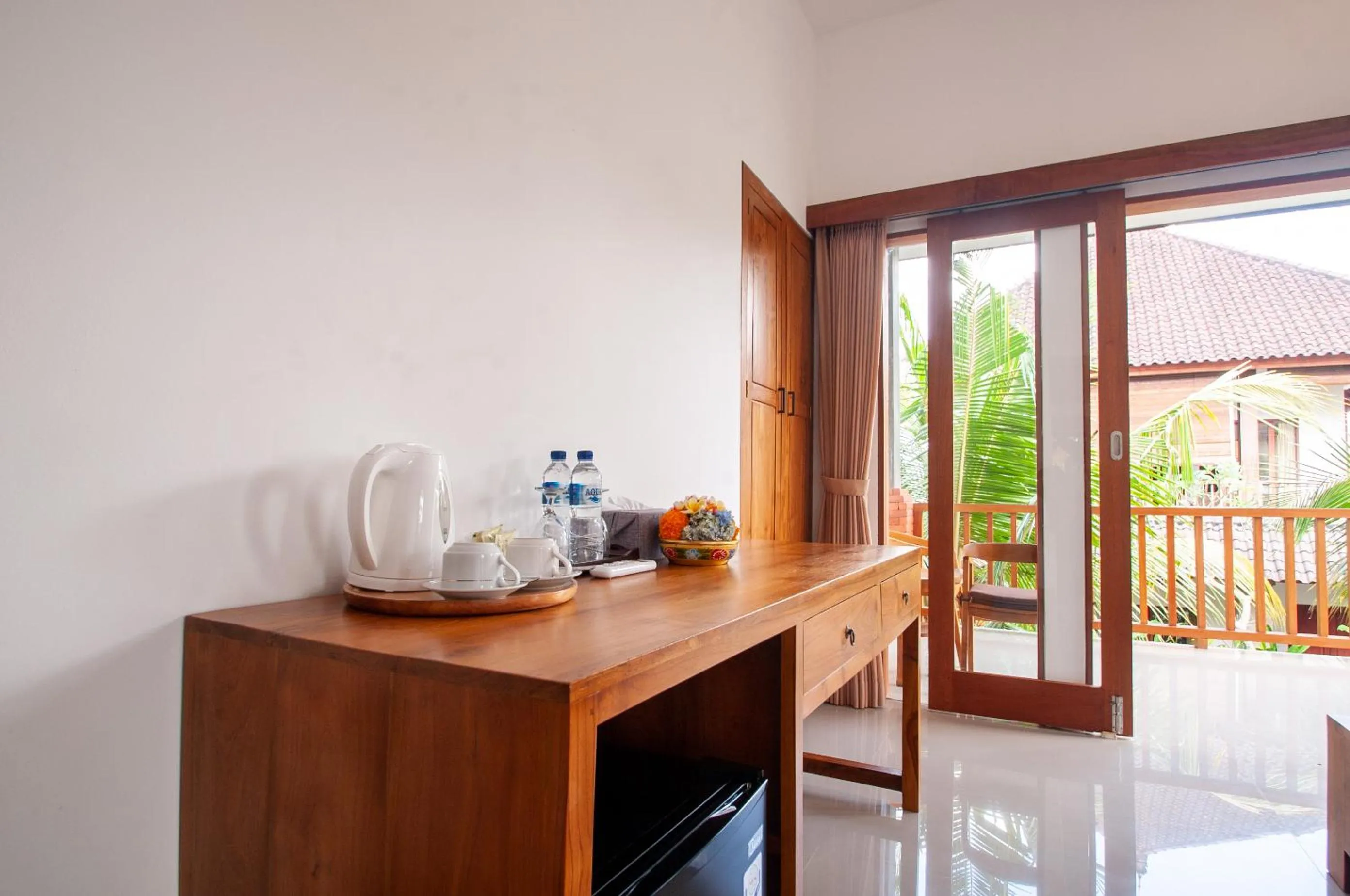 Coffee/tea facilities in Flamboyant Villa Ubud