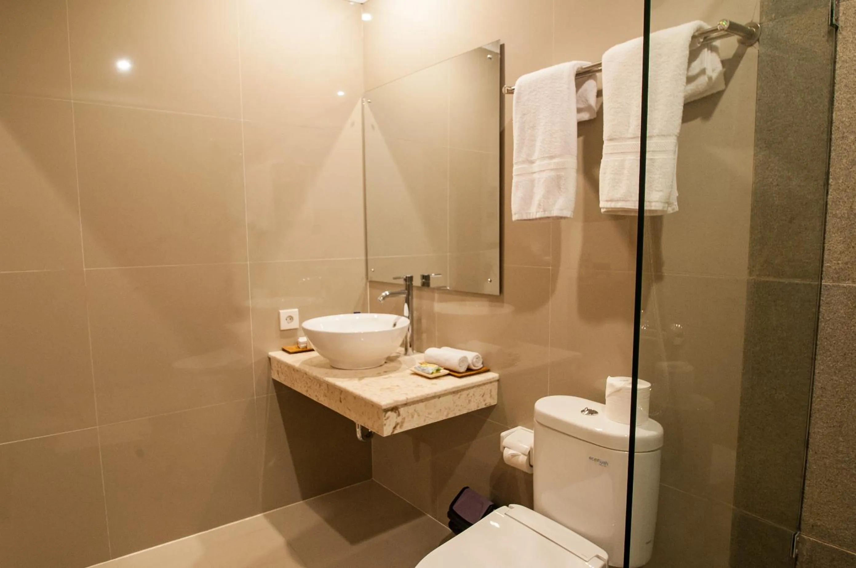 Bathroom in Flamboyant Villa Ubud