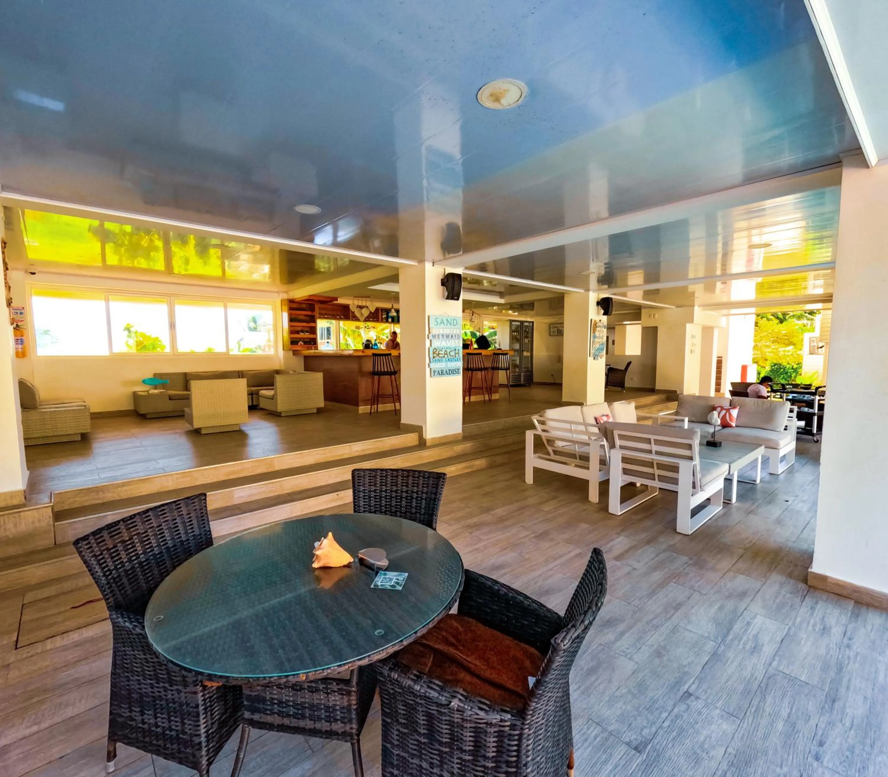 Living room in Hotel Caribbean Coral