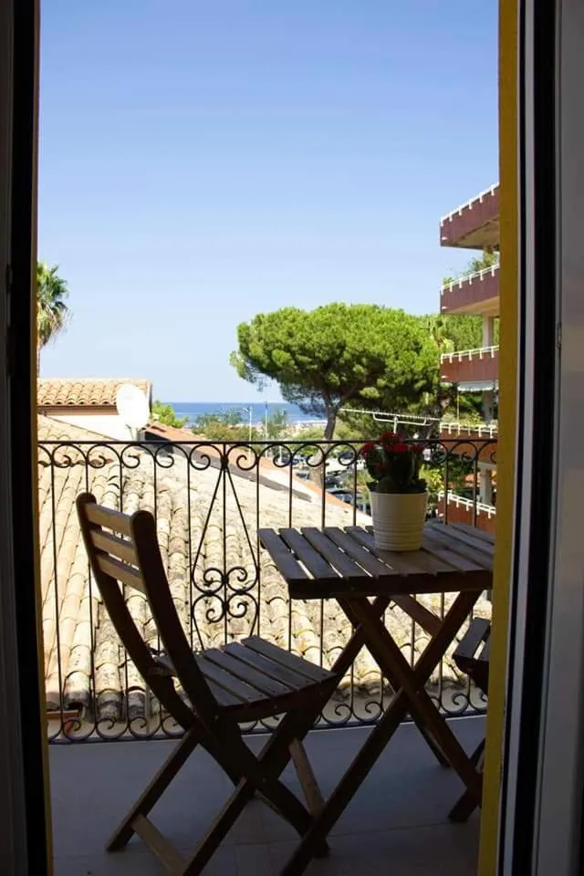 Balcony/Terrace in Xenia, B&B Soverato