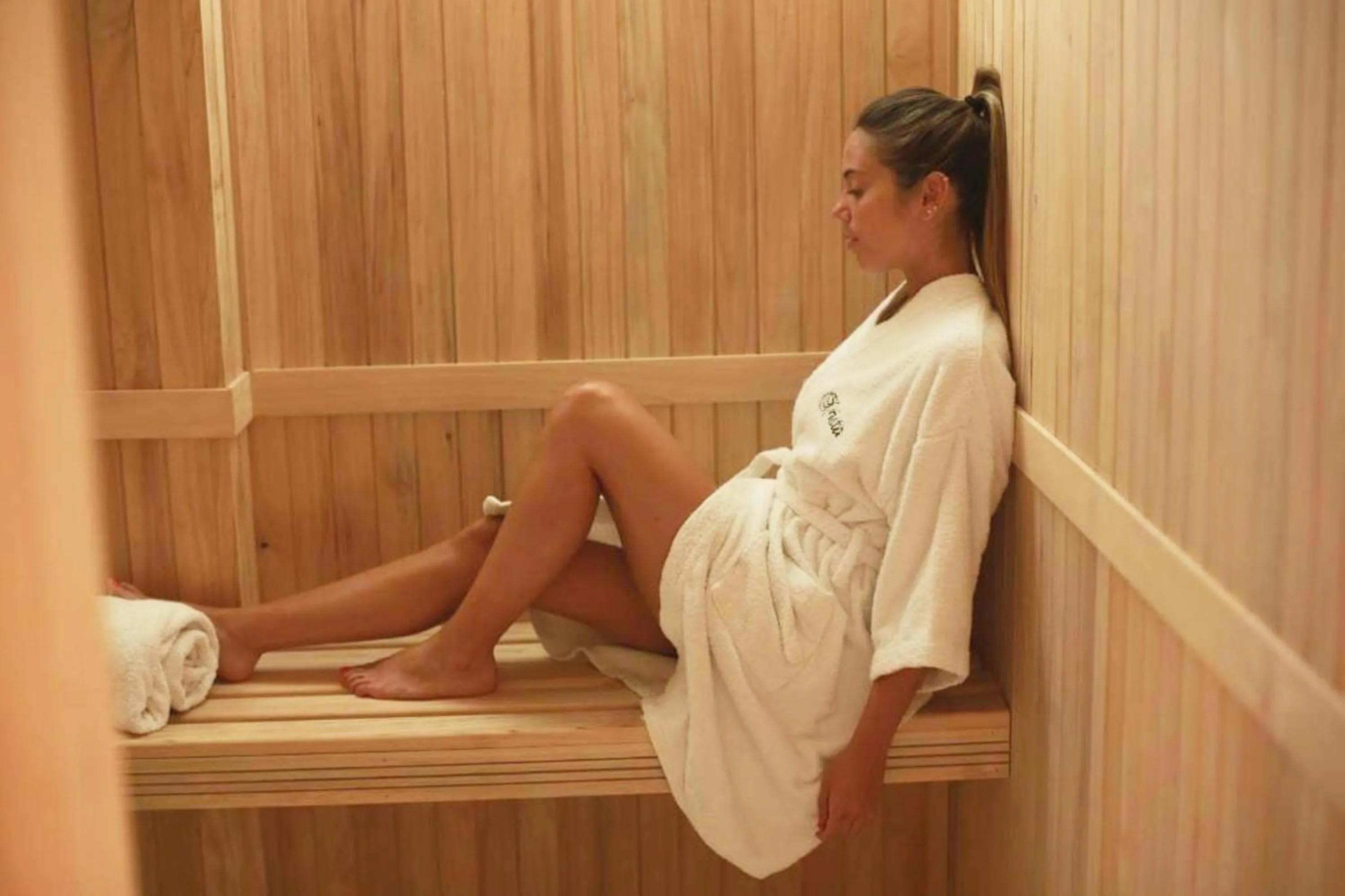 Sauna in Krista Boutique Hotel