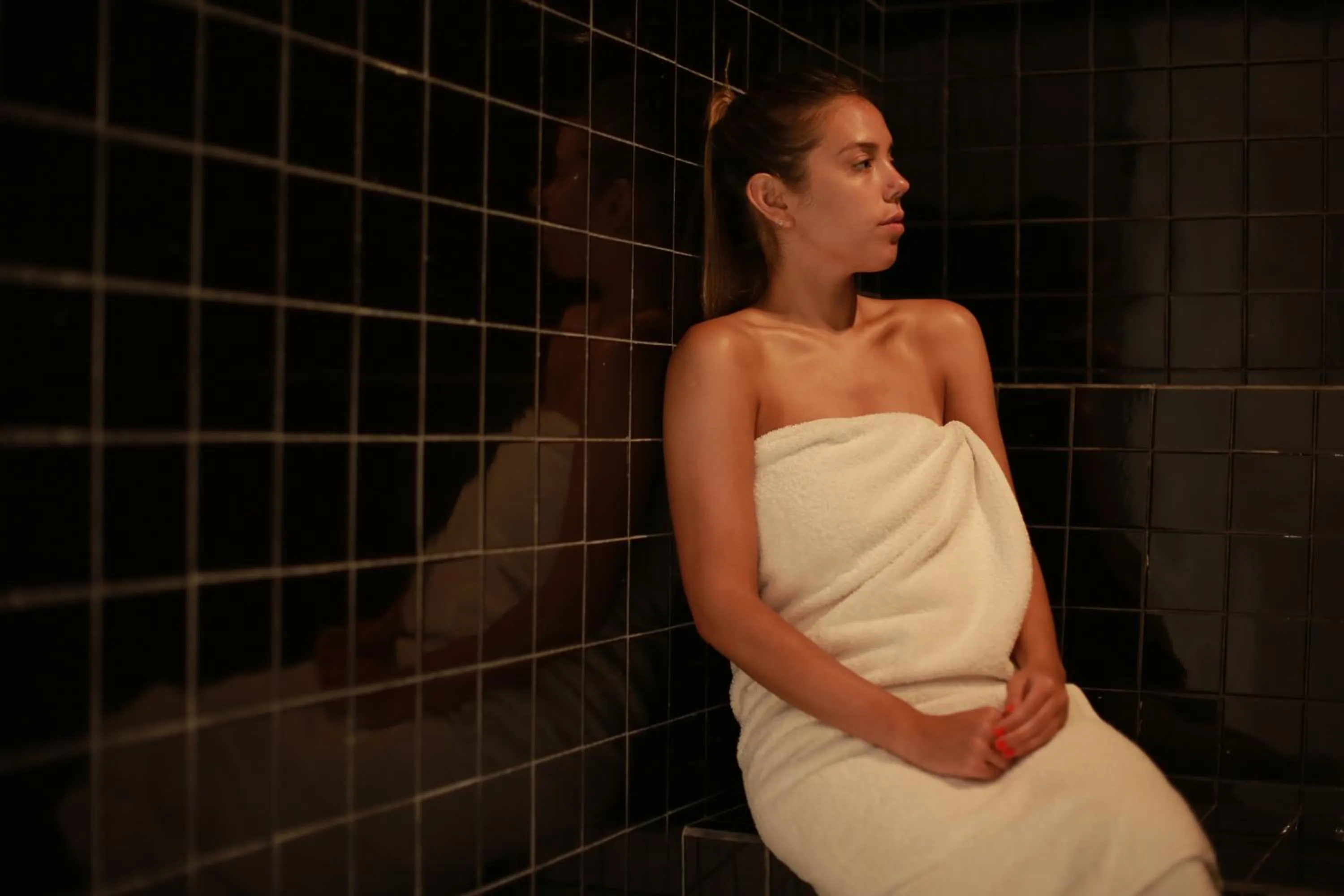 Sauna in Krista Boutique Hotel