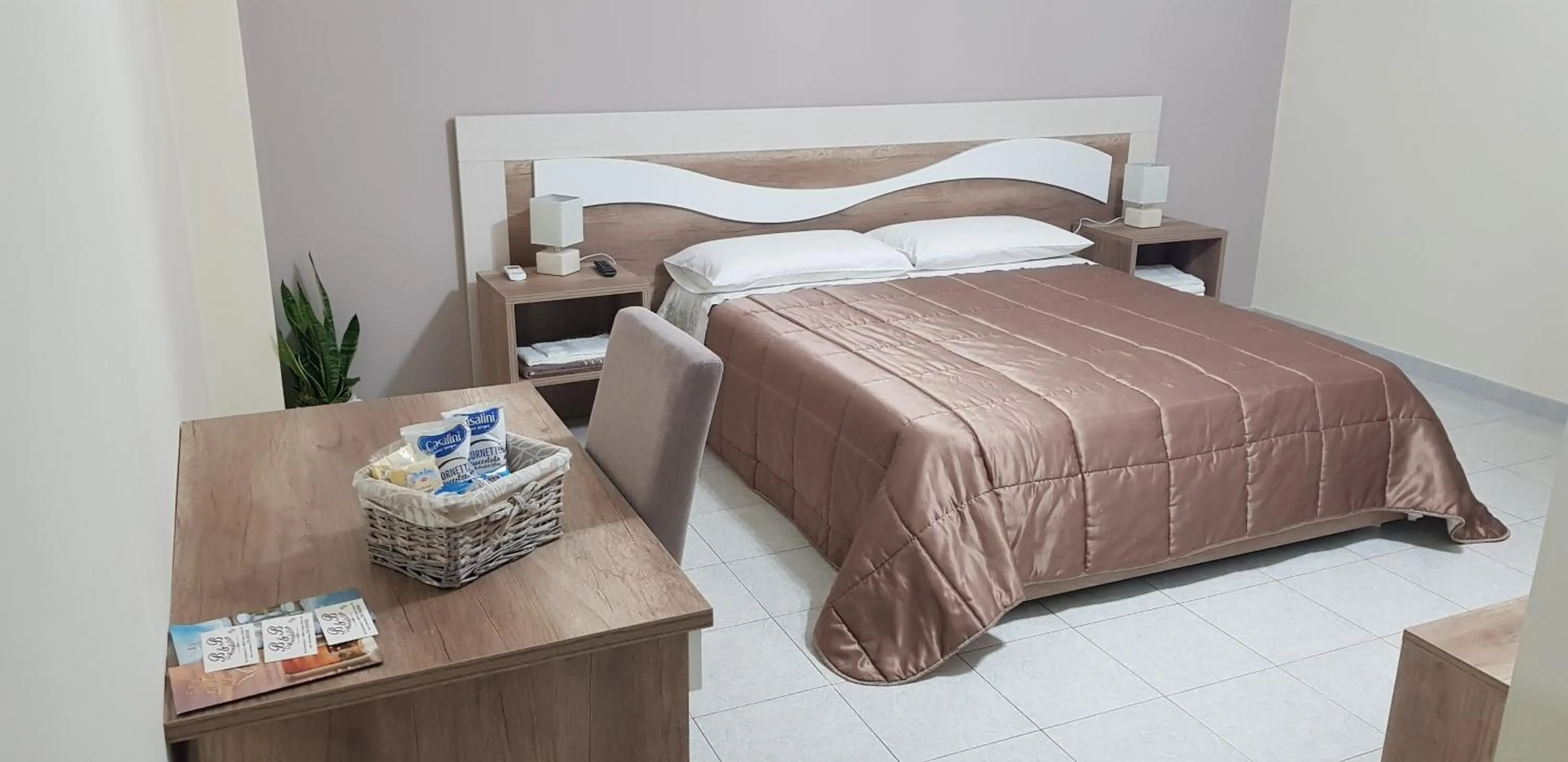 Photo of the whole room, Bed in B&B AEREOSTATION