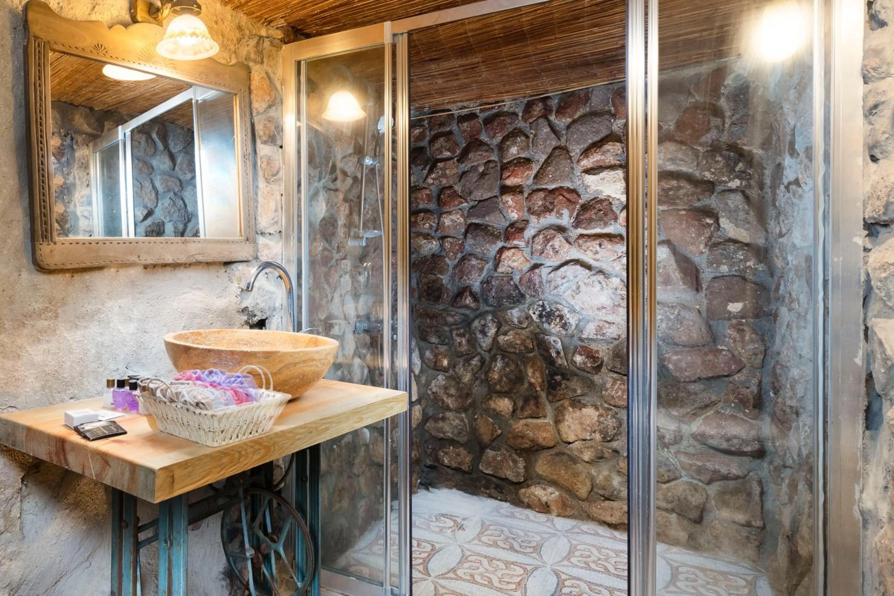 Bathroom in Cappadocia Splendid Cave Hotel