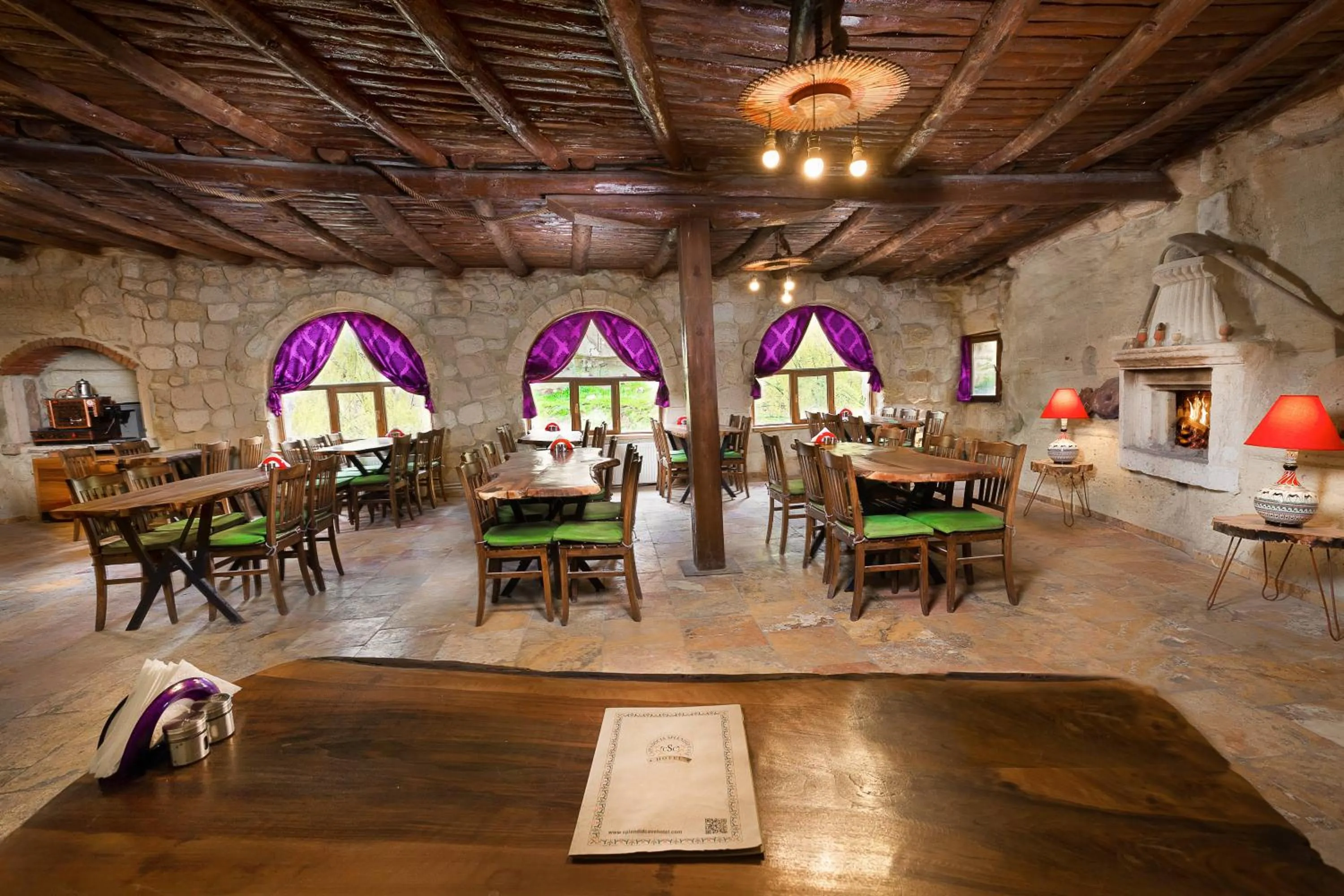 Restaurant/places to eat in Cappadocia Splendid Cave Hotel