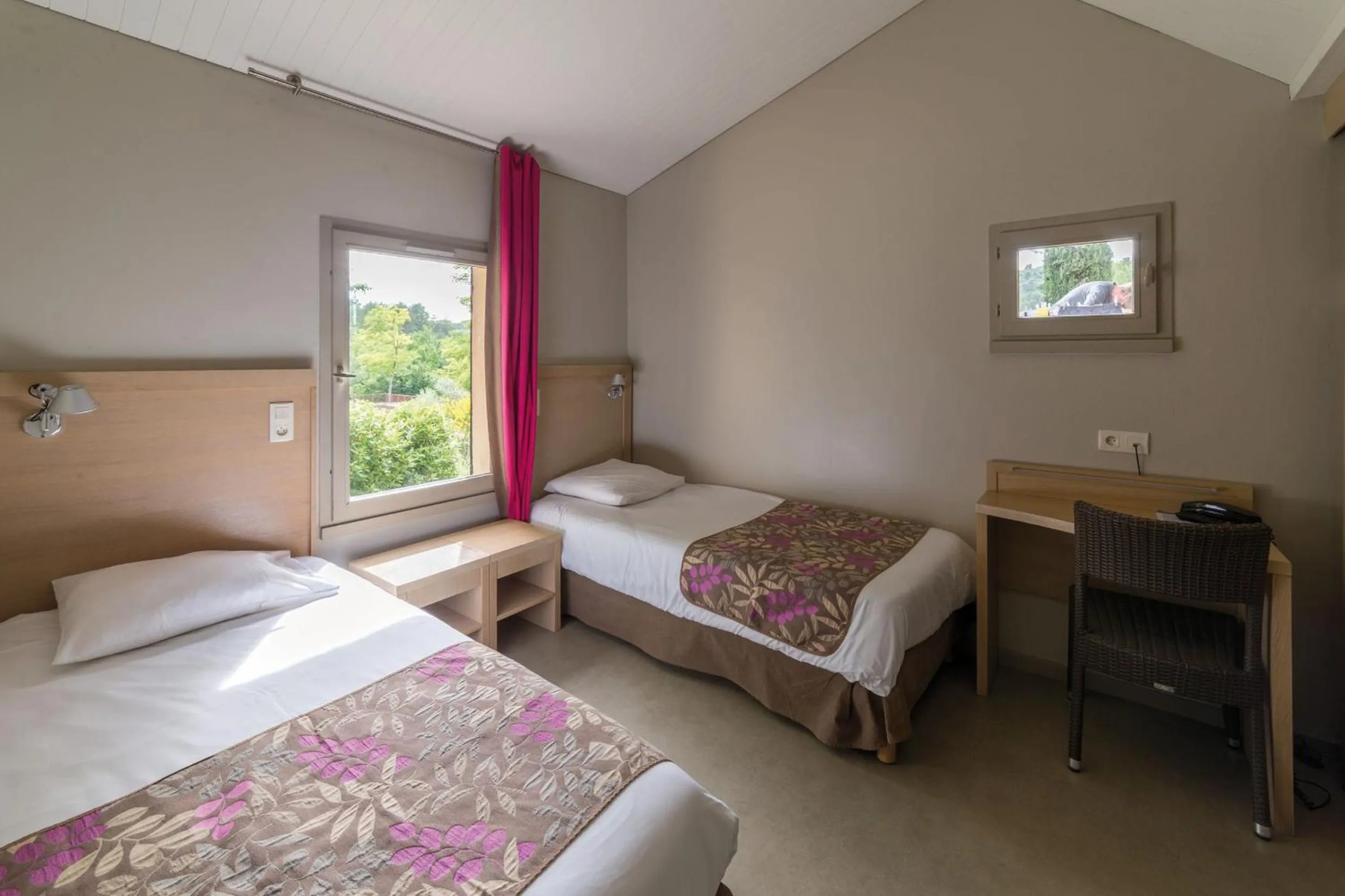 Bed in Club Vacances Bleues Domaine de Château Laval