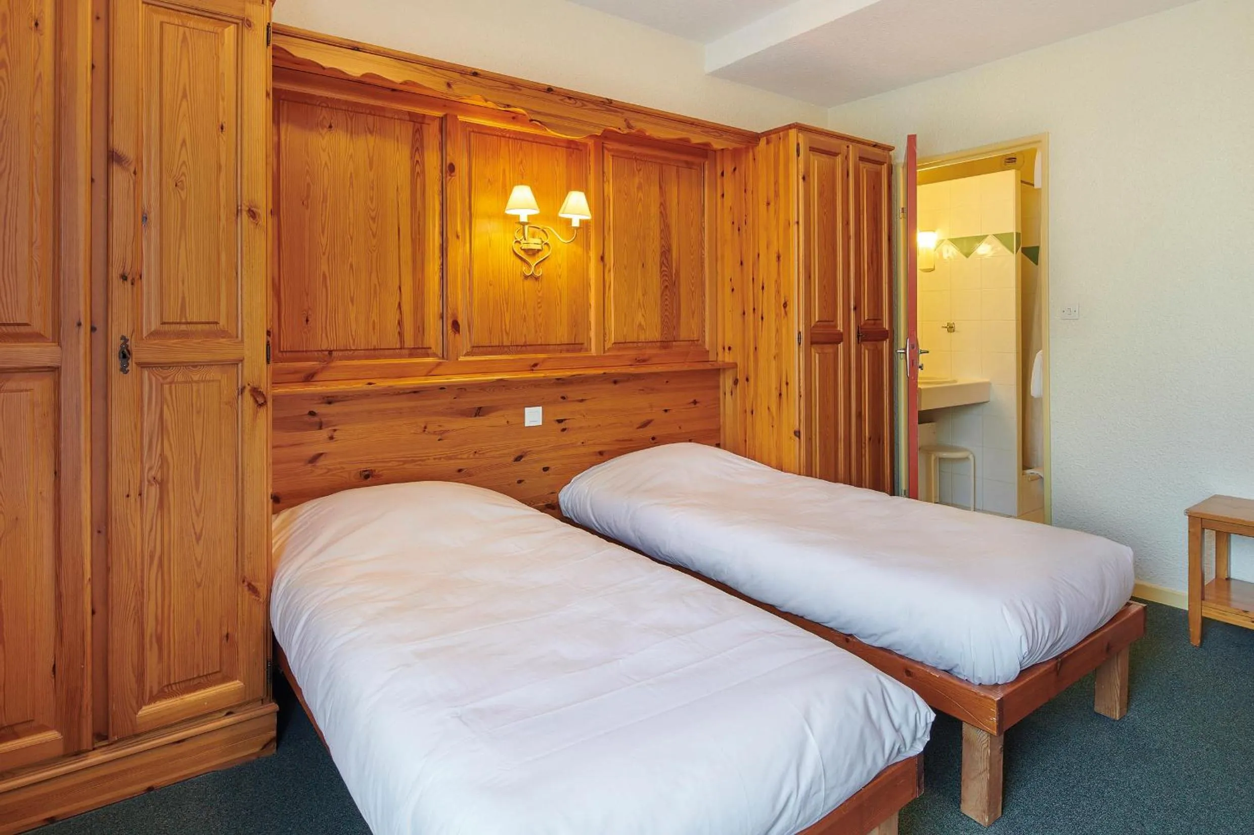 Bed in Club Vacances Bleues Les Horizons du Lac (anciennement Serre-du-Villard)