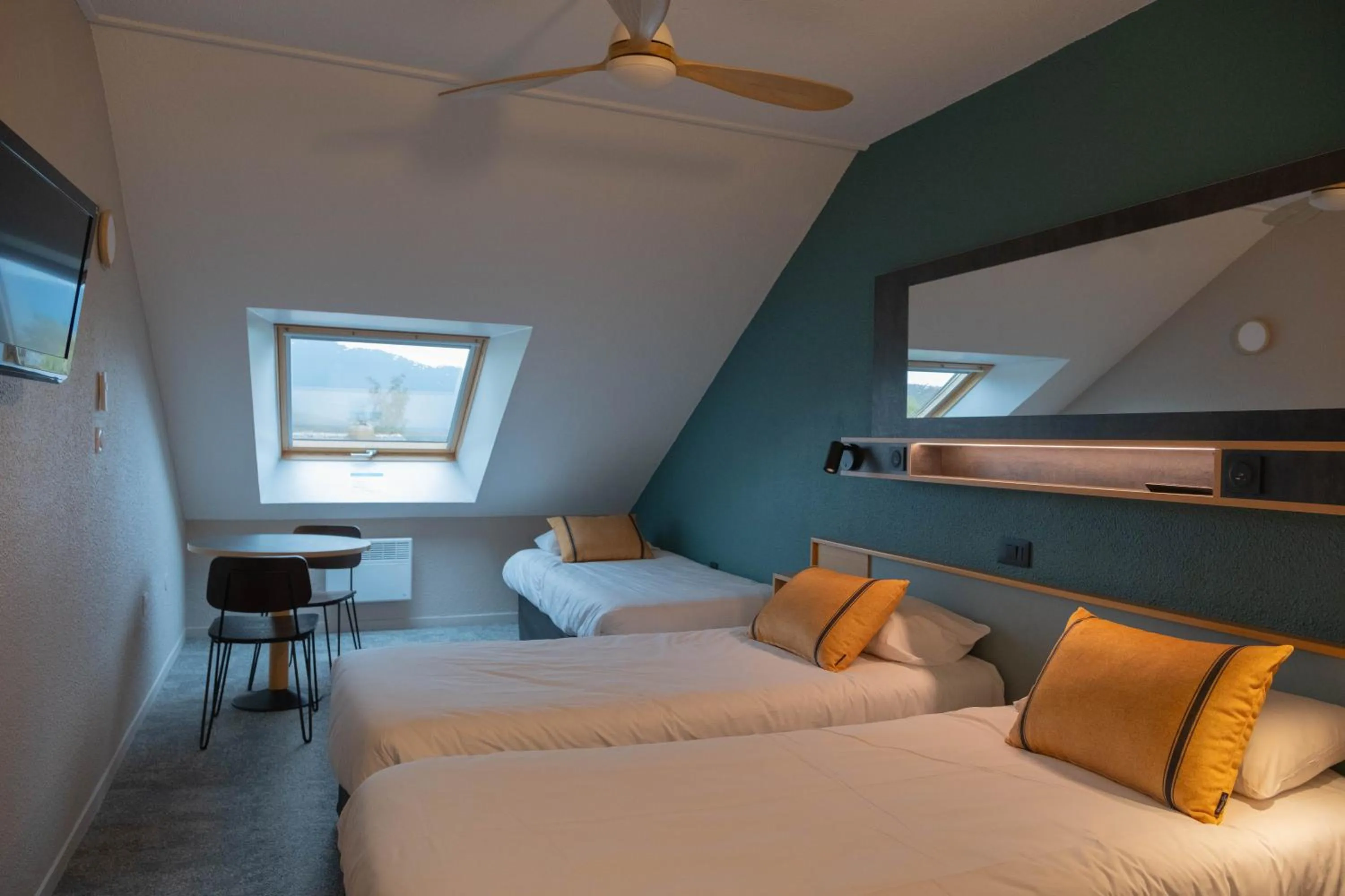 Bed in Club Vacances Bleues Les Horizons du Lac (anciennement Serre-du-Villard)