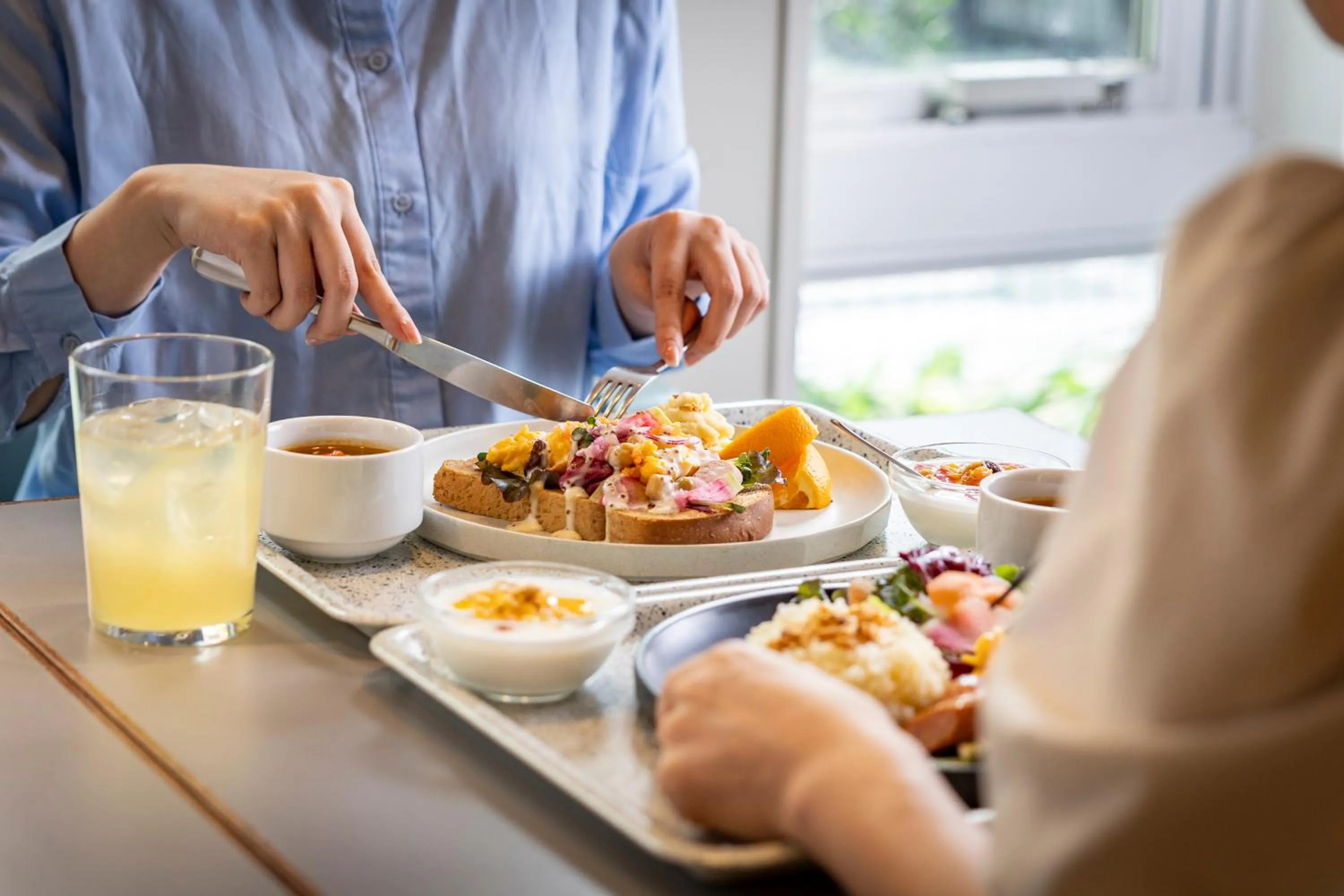 Breakfast in LANDABOUT TOKYO
