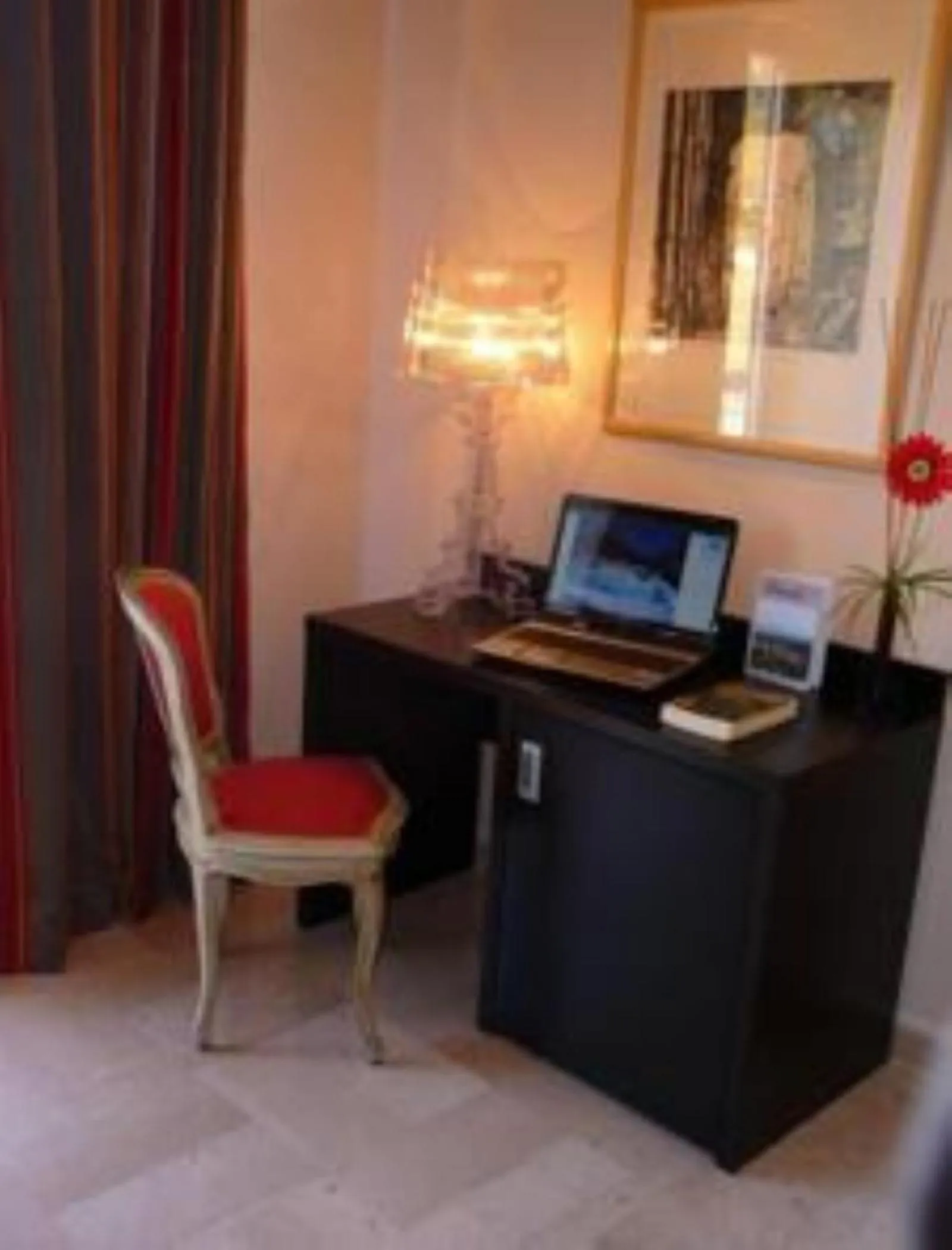 Seating area in Logis Hotel Diana