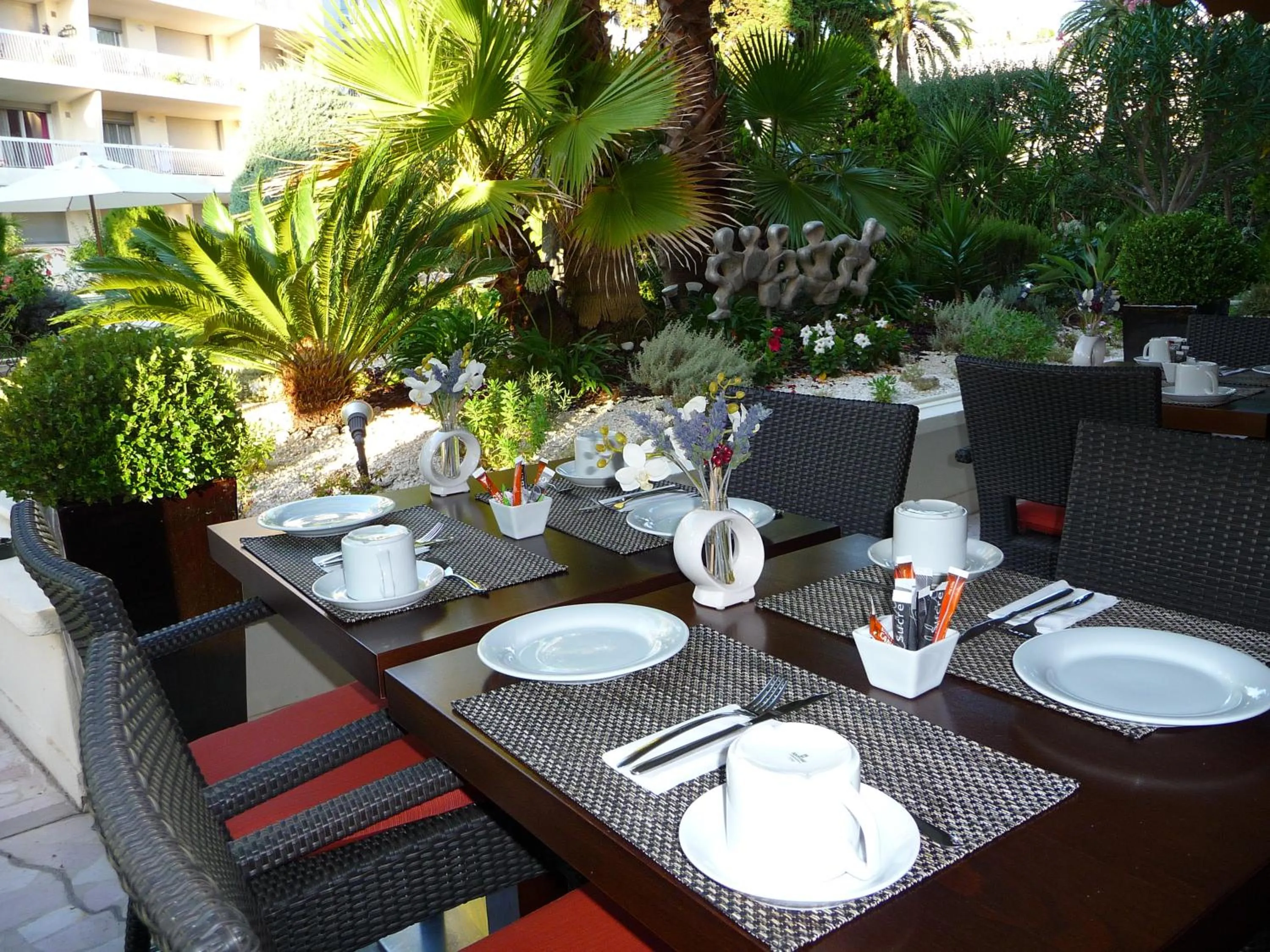 Dining area in Logis Hotel Diana