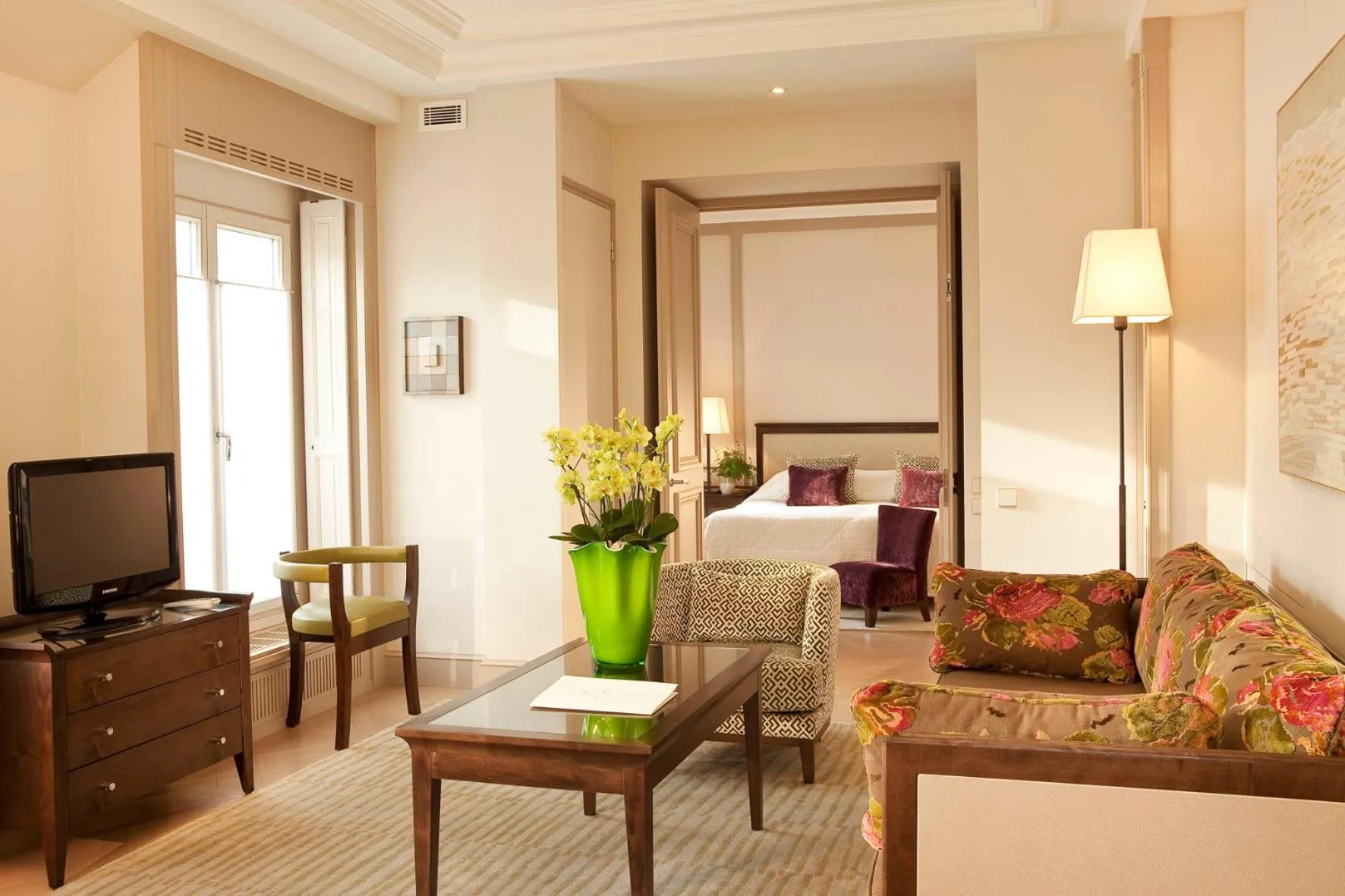 Living room in Hôtel De l'Arcade