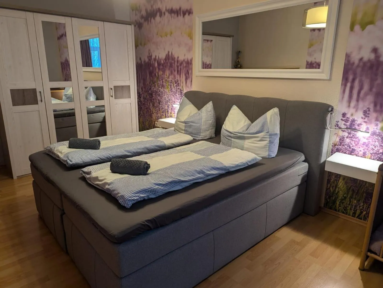 Bedroom, Bed in Ferienwohnungen An der Bimmelbahn Wernigerode