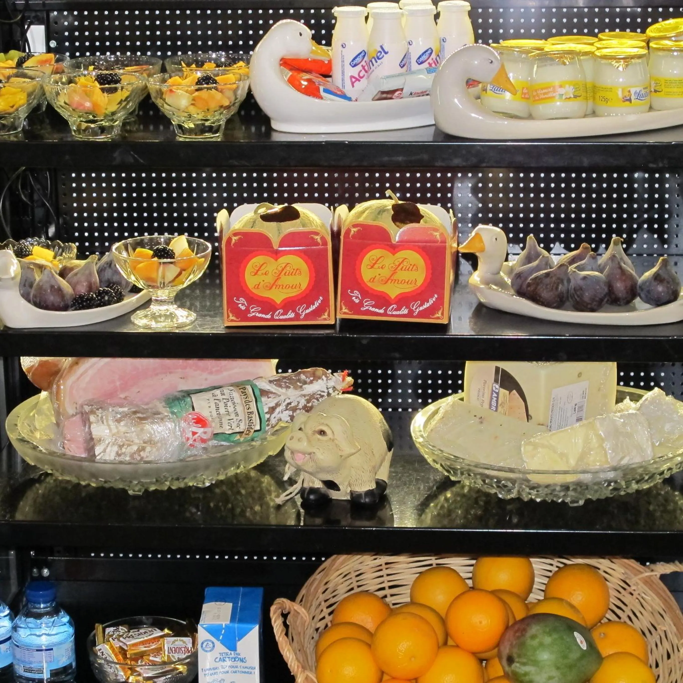 Food and drinks in Hotel Le Meurice