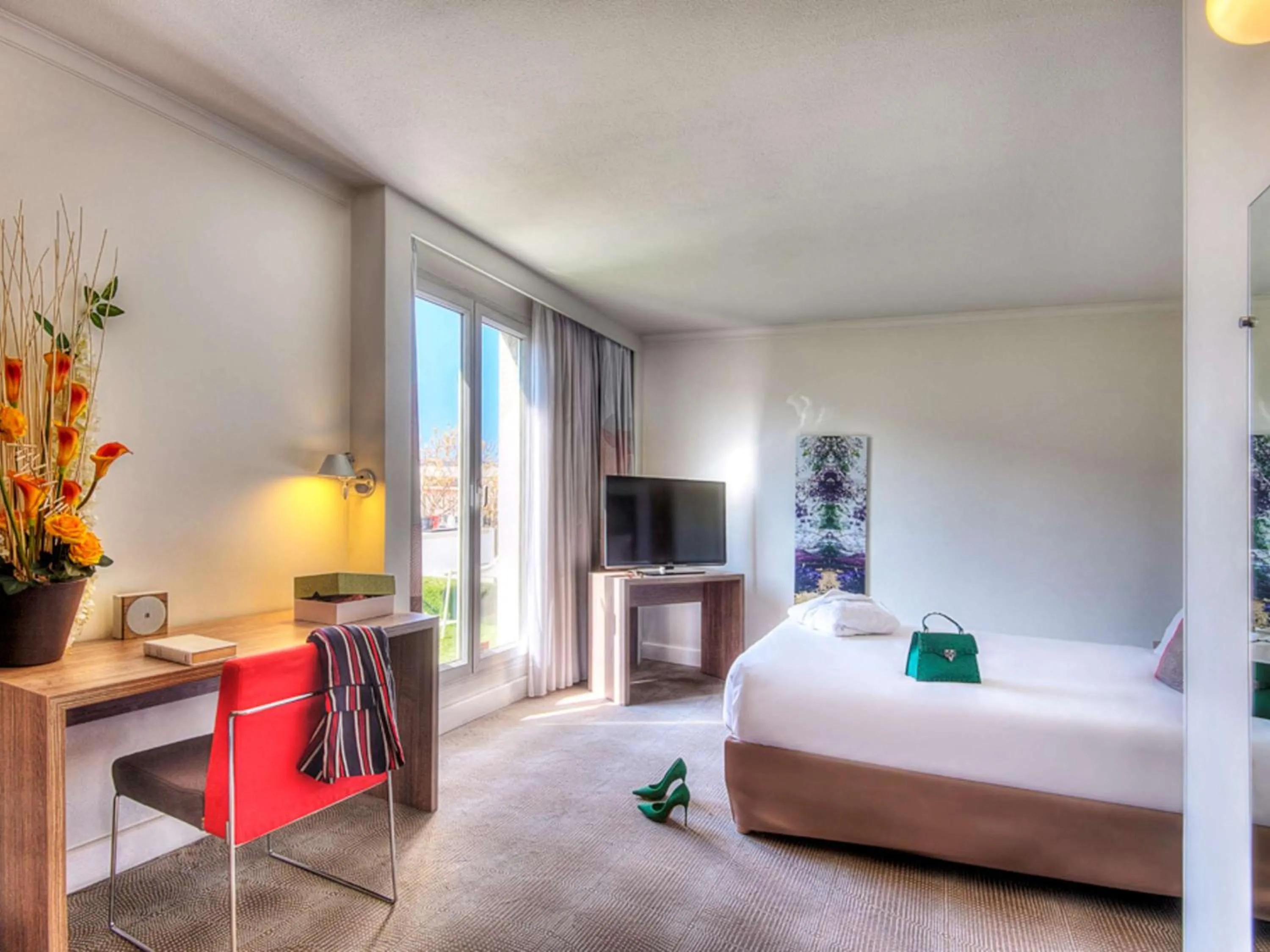 Photo of the whole room, Bed in Novotel Marseille Centre Prado Vélodrome