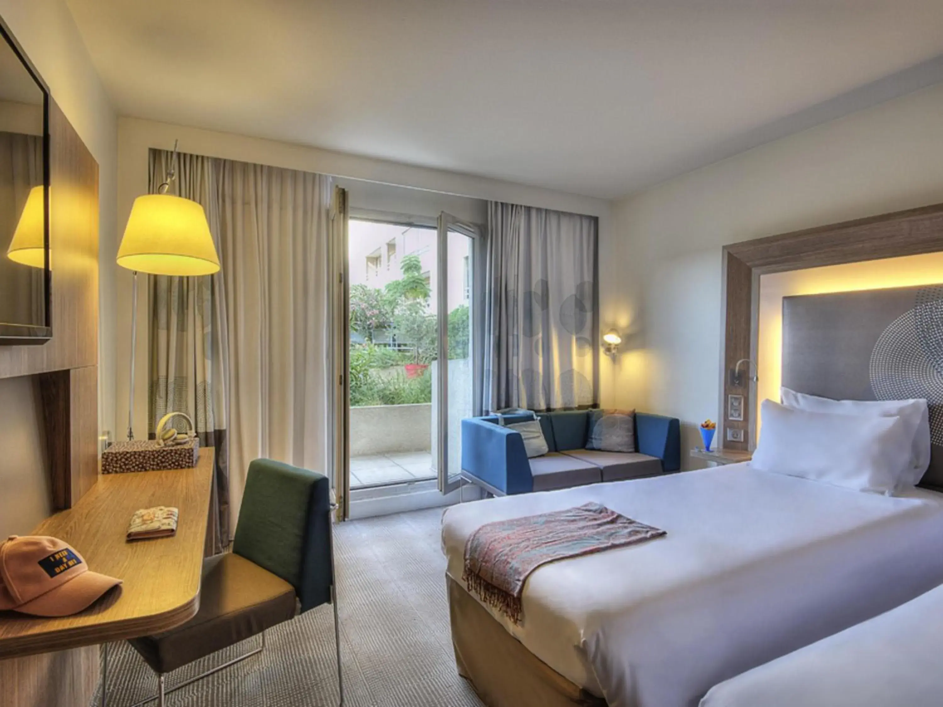 Superior Twin Room in Novotel Marseille Centre Prado Vélodrome Superior Twin Room in Novotel Marseille Centre Prado Vélodrome