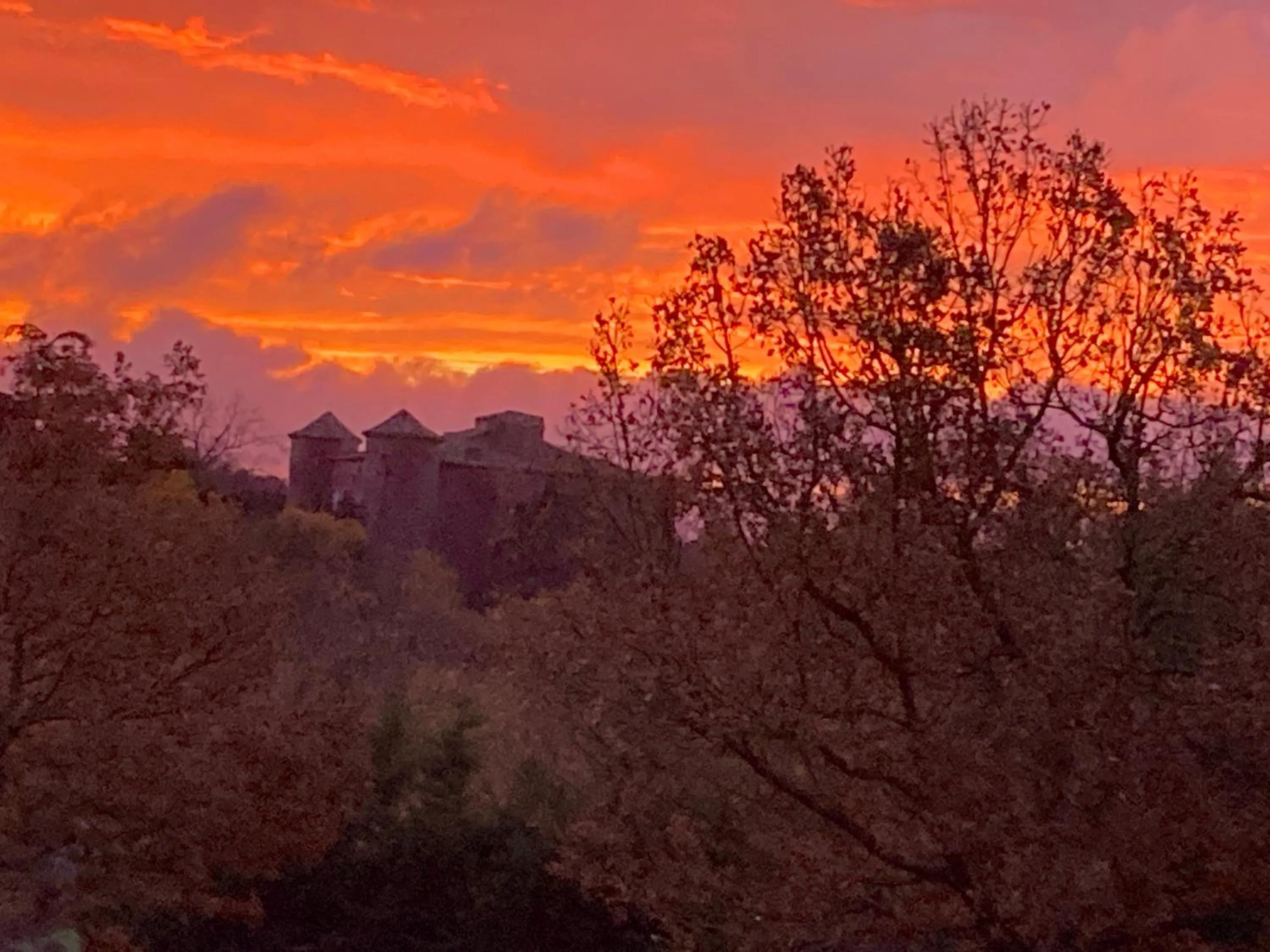 Landmark view in Cabanes Trésors de Campagne,spas privatifs