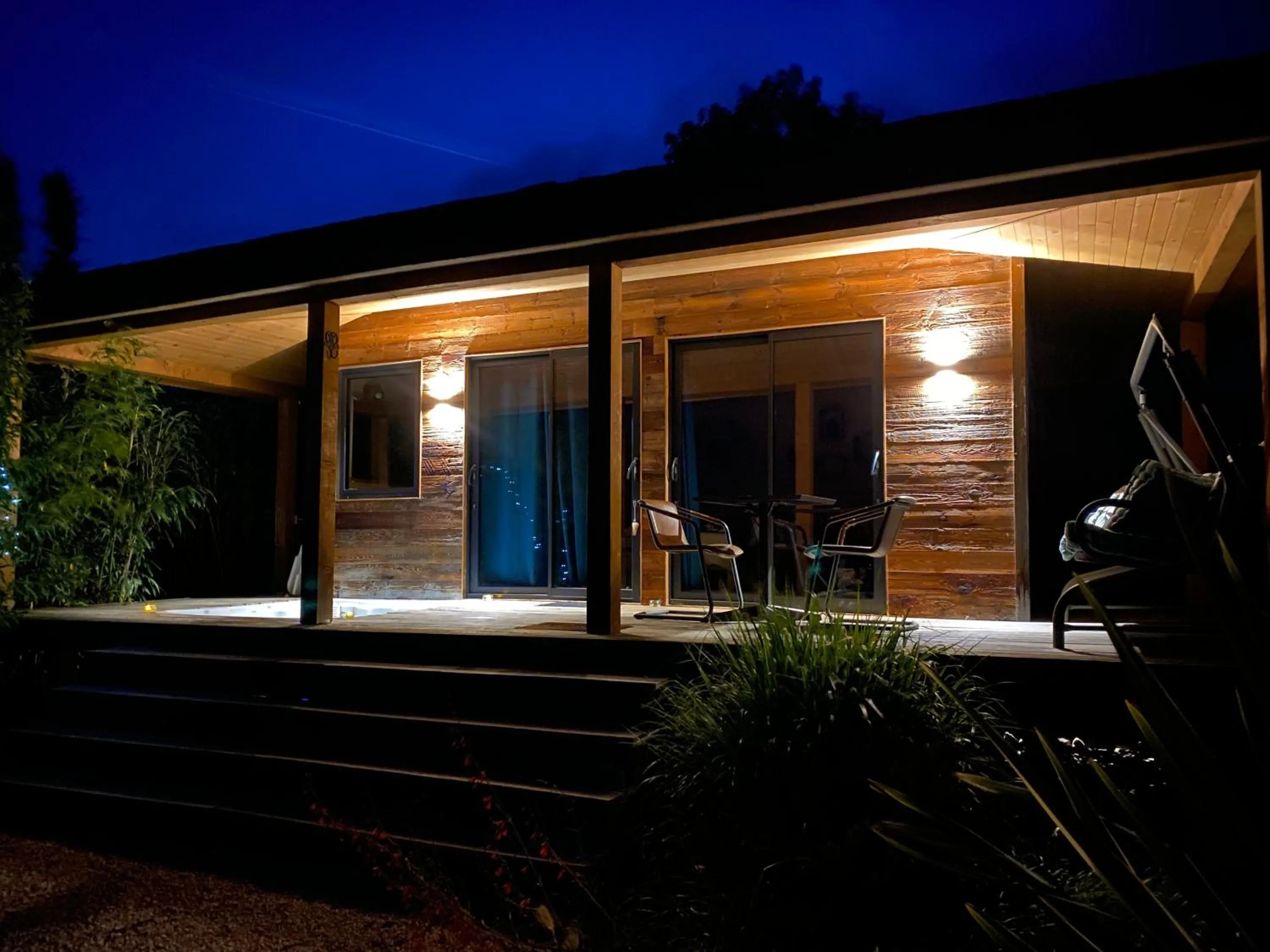 Facade/entrance in Cabanes Trésors de Campagne,spas privatifs