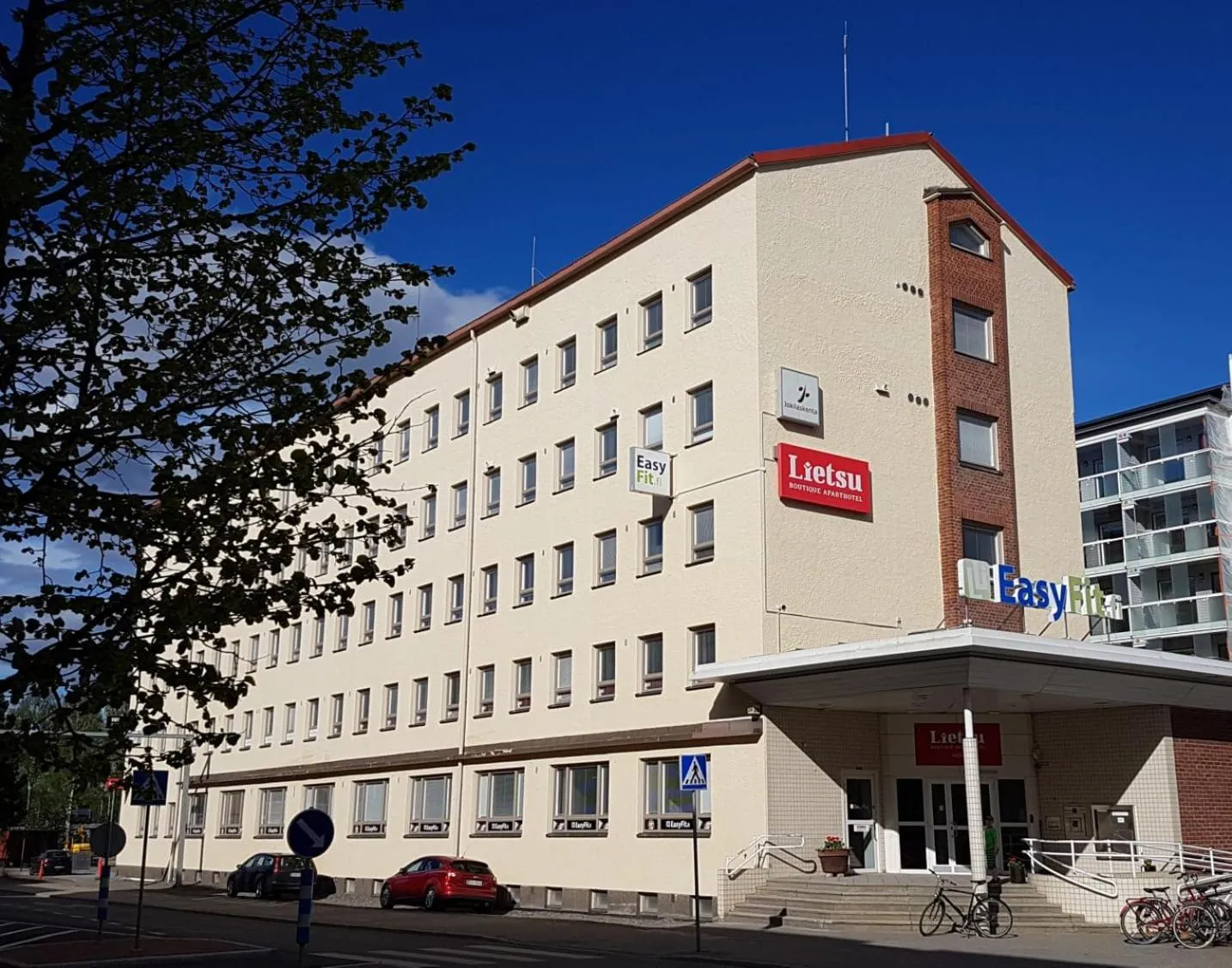 Property building in Lietsu Boutique Aparthotel - Huoneistohotelli Lietsu