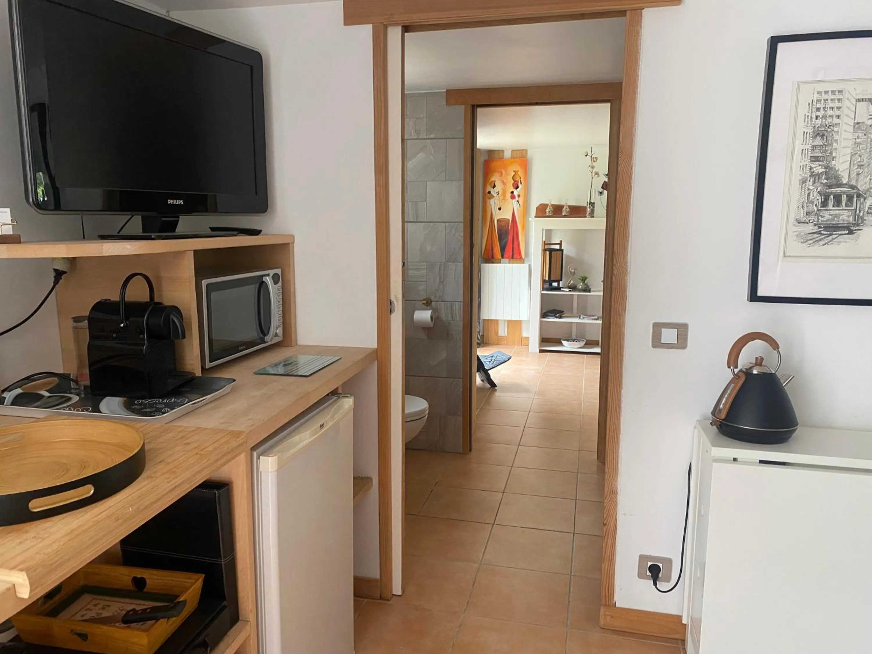 Living room in GuestHouse Du Moulin (logement neuf)