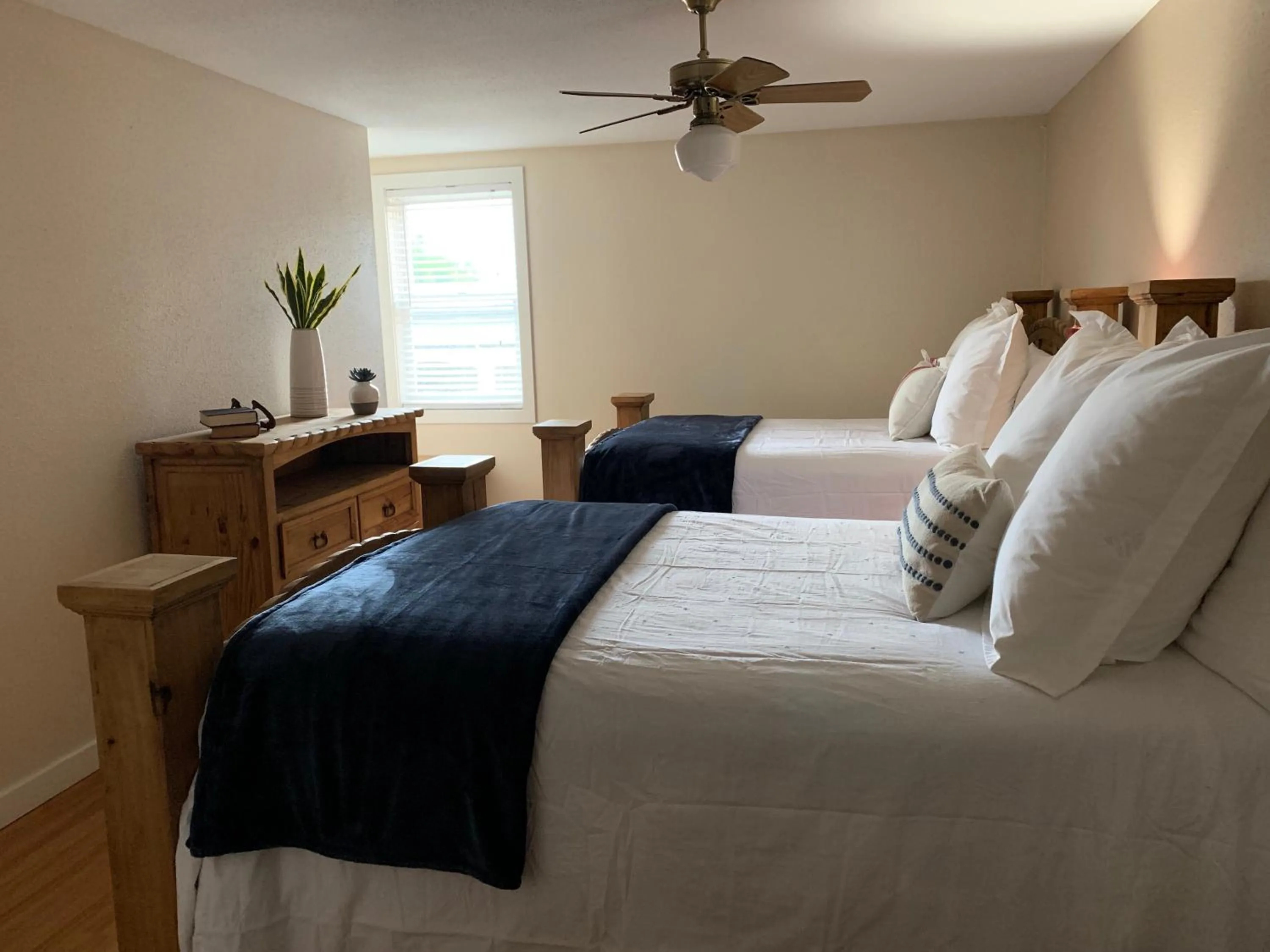 Bed in Schmitz Bed & Breakfast