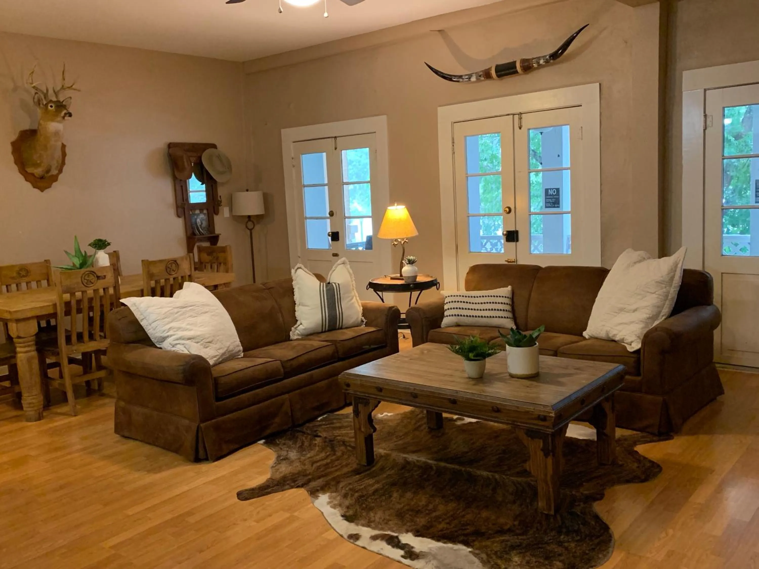 Living room in Schmitz Bed & Breakfast