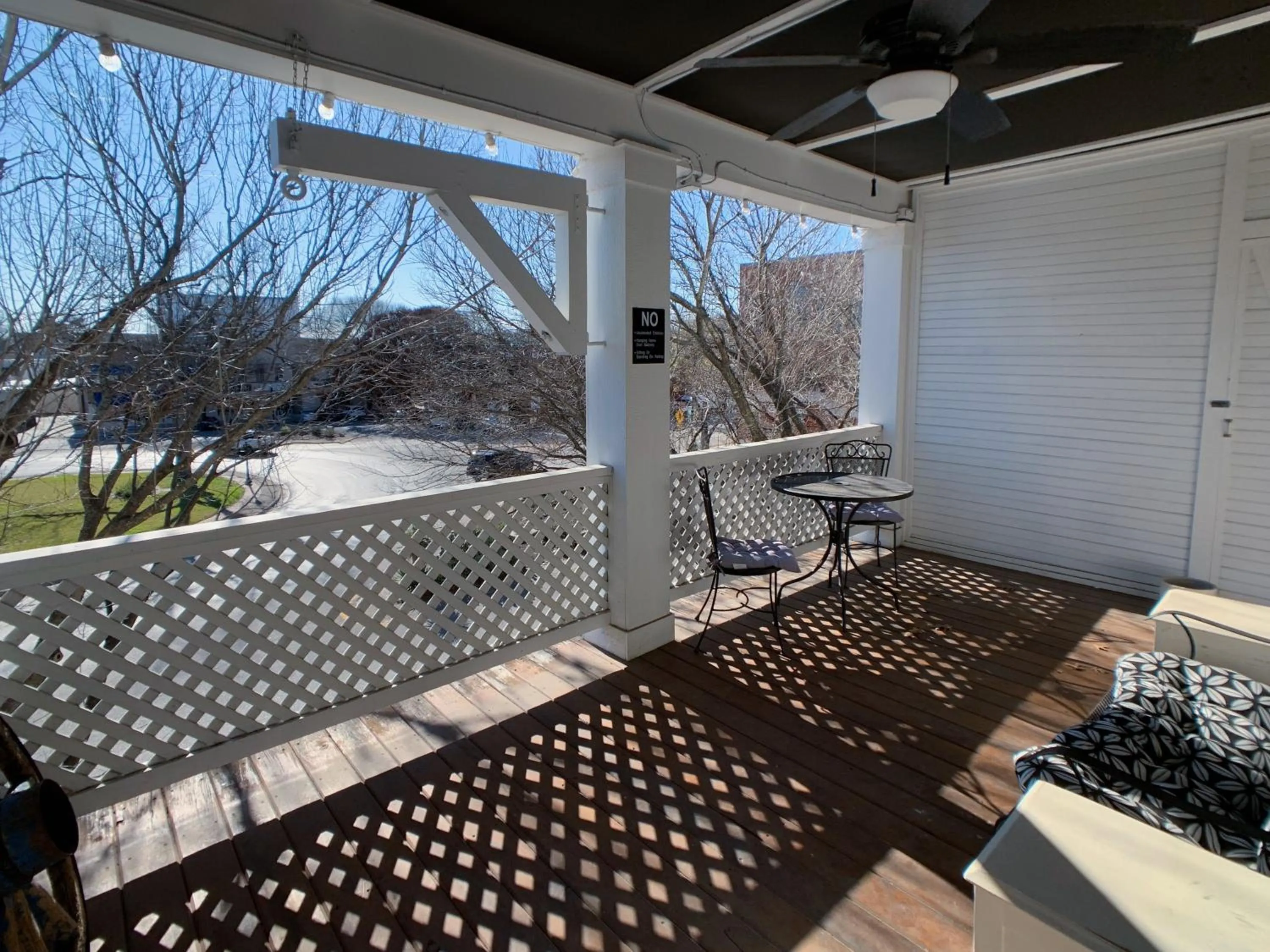 Balcony/Terrace in Schmitz Bed & Breakfast