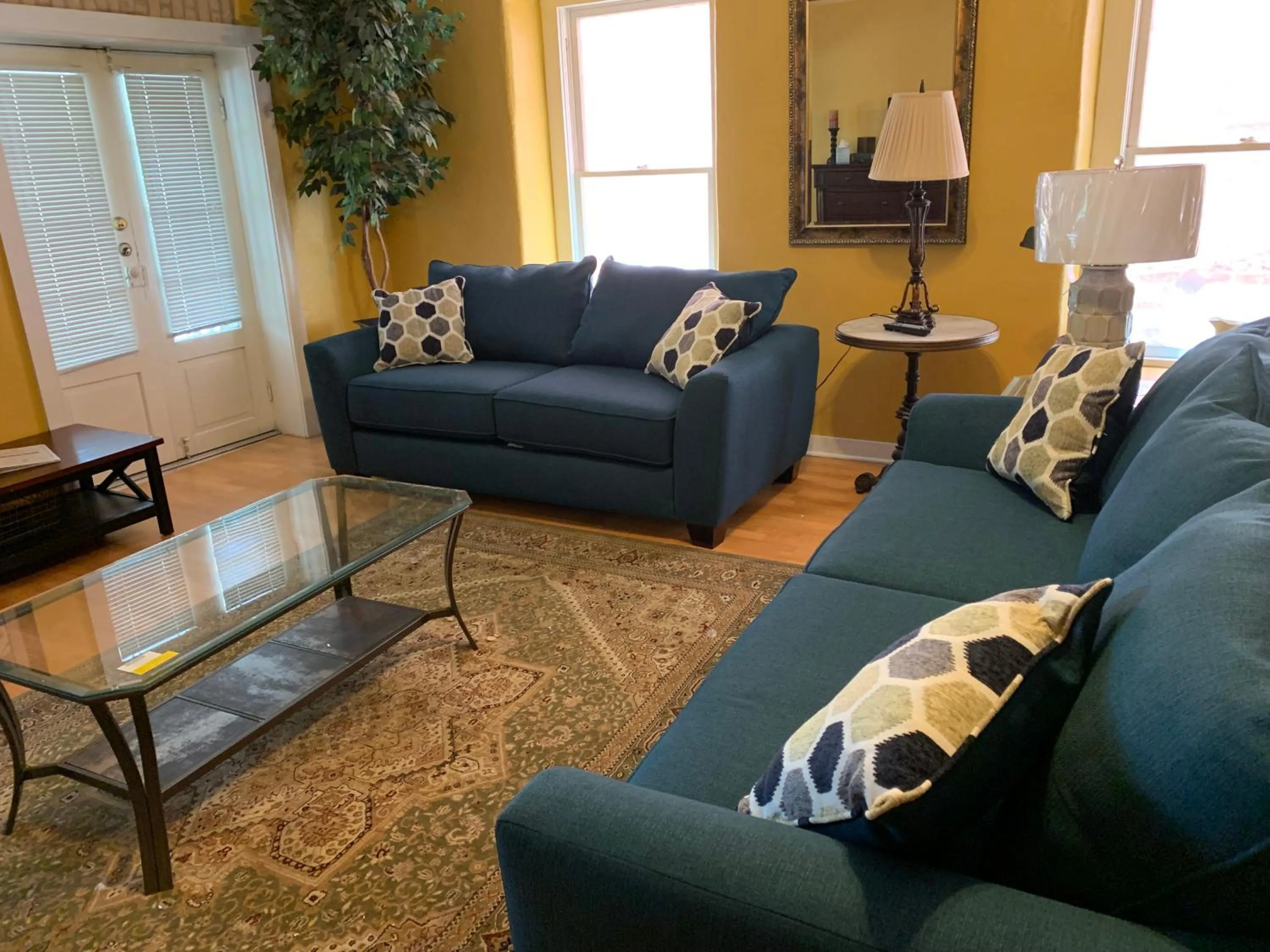 Living room in Schmitz Bed & Breakfast