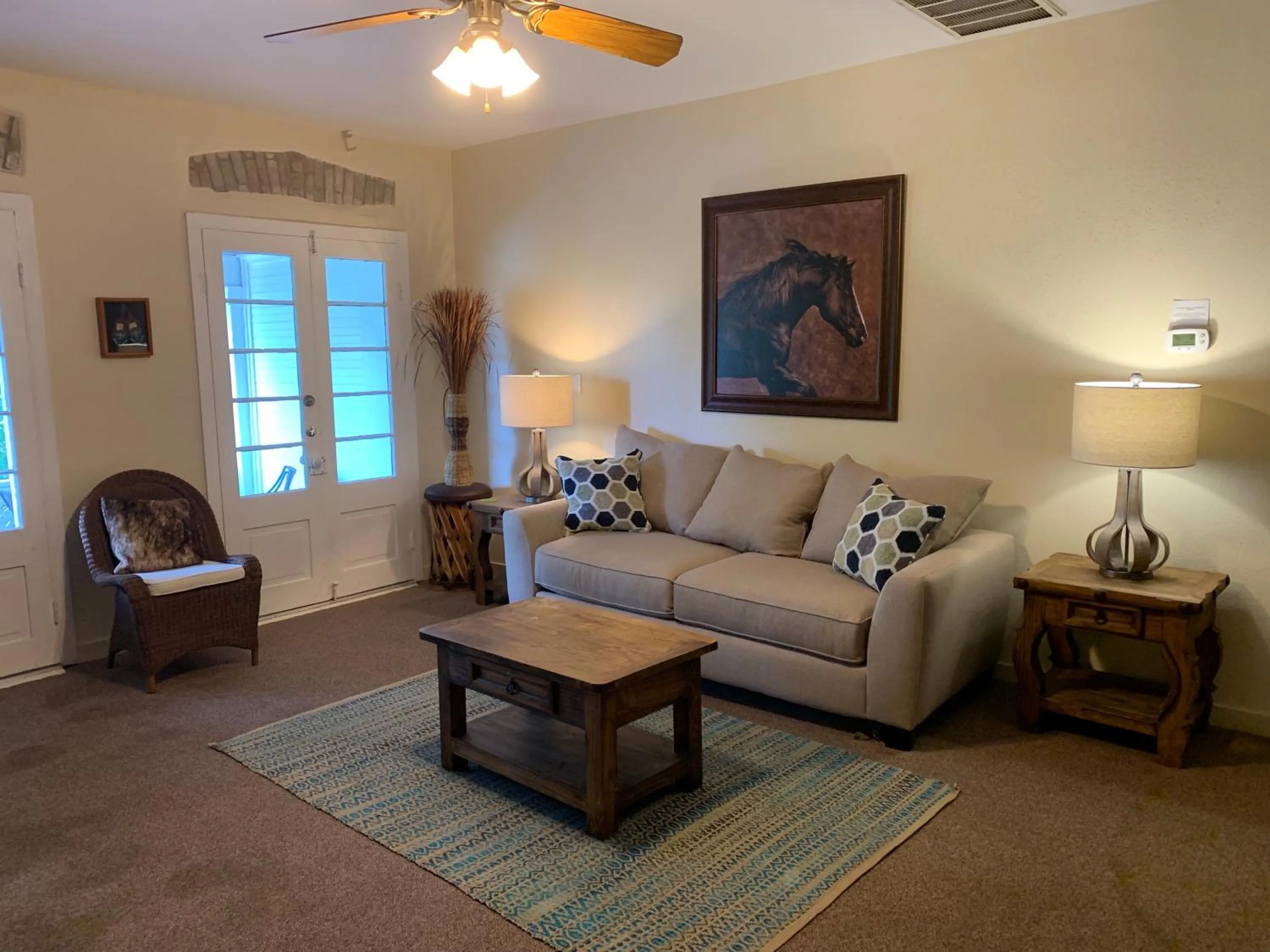 Living room in Schmitz Bed & Breakfast