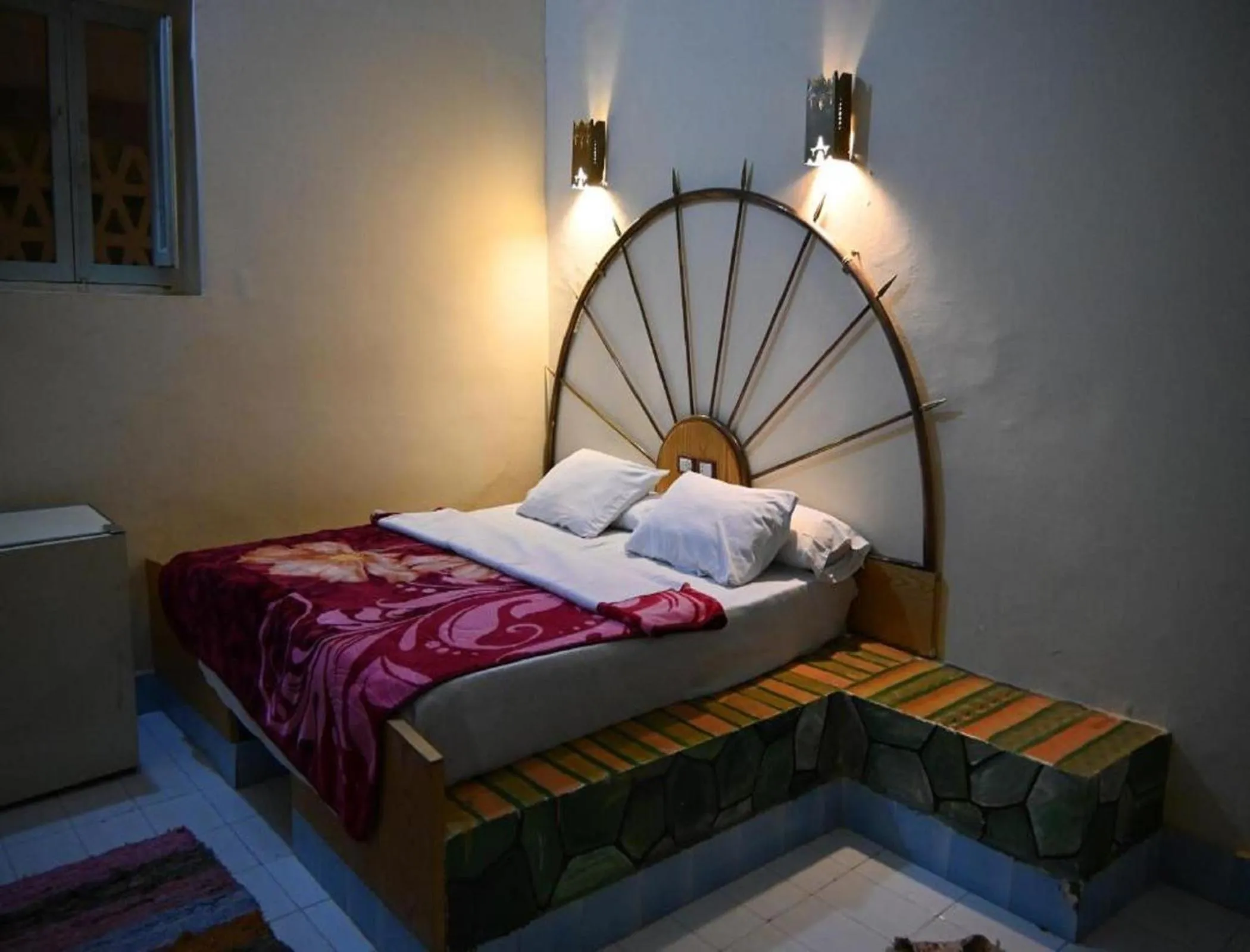 Bed in Hllol Hotel Abu Simbel