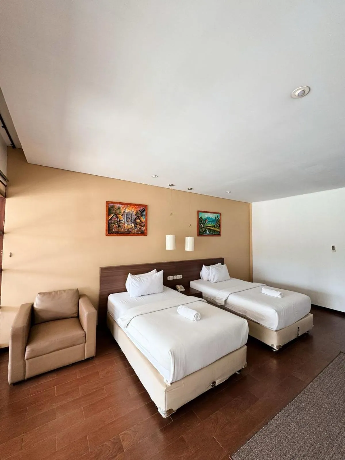 Bed in Hotel Ompu Herti