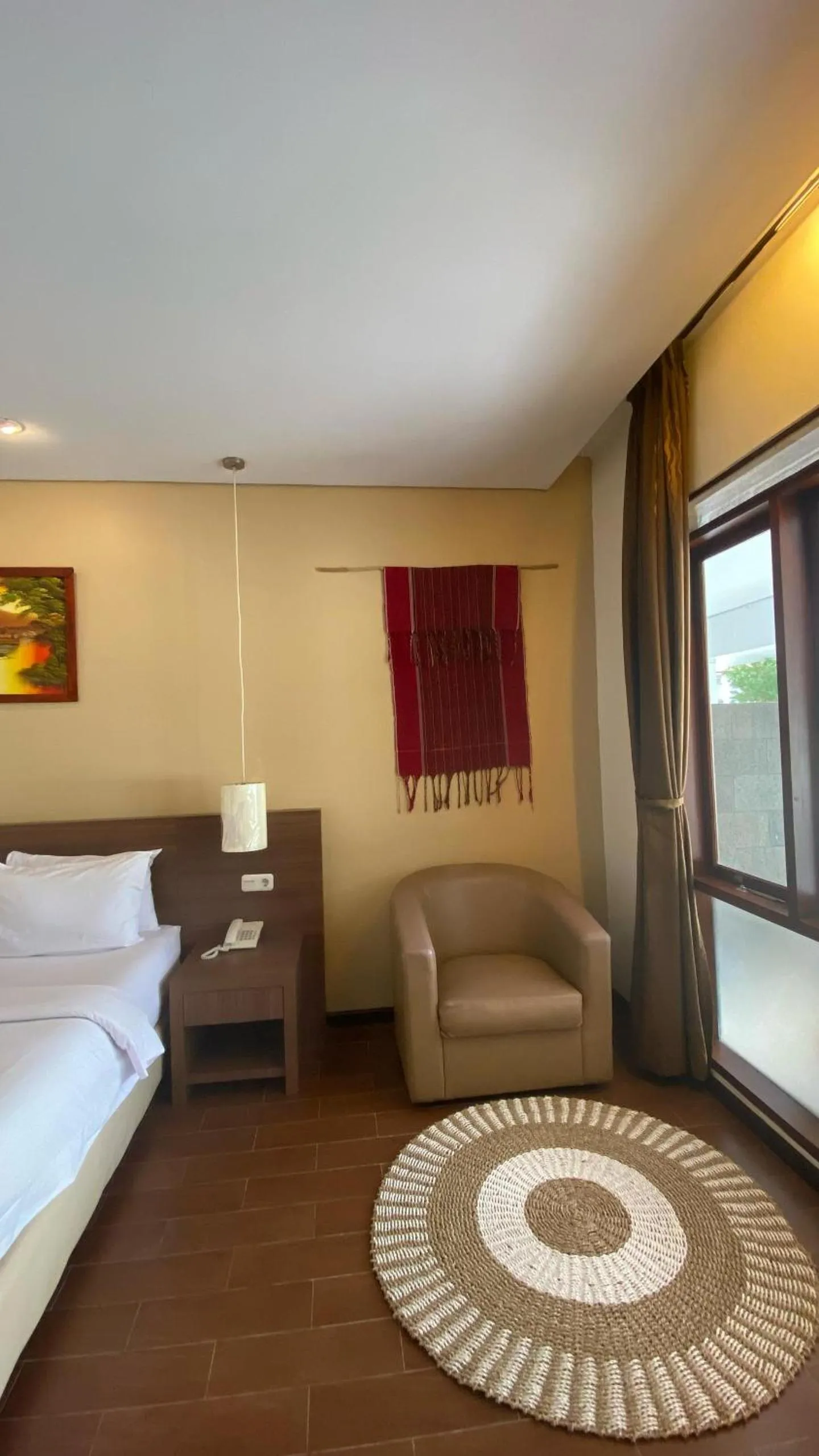 Bed in Hotel Ompu Herti