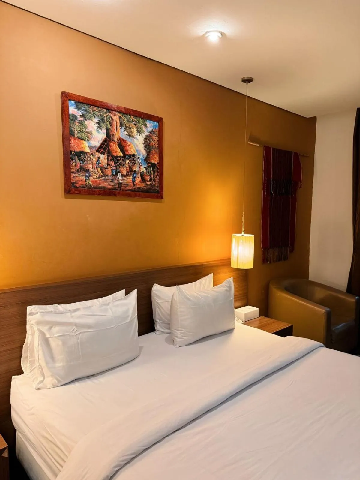 Bed in Hotel Ompu Herti