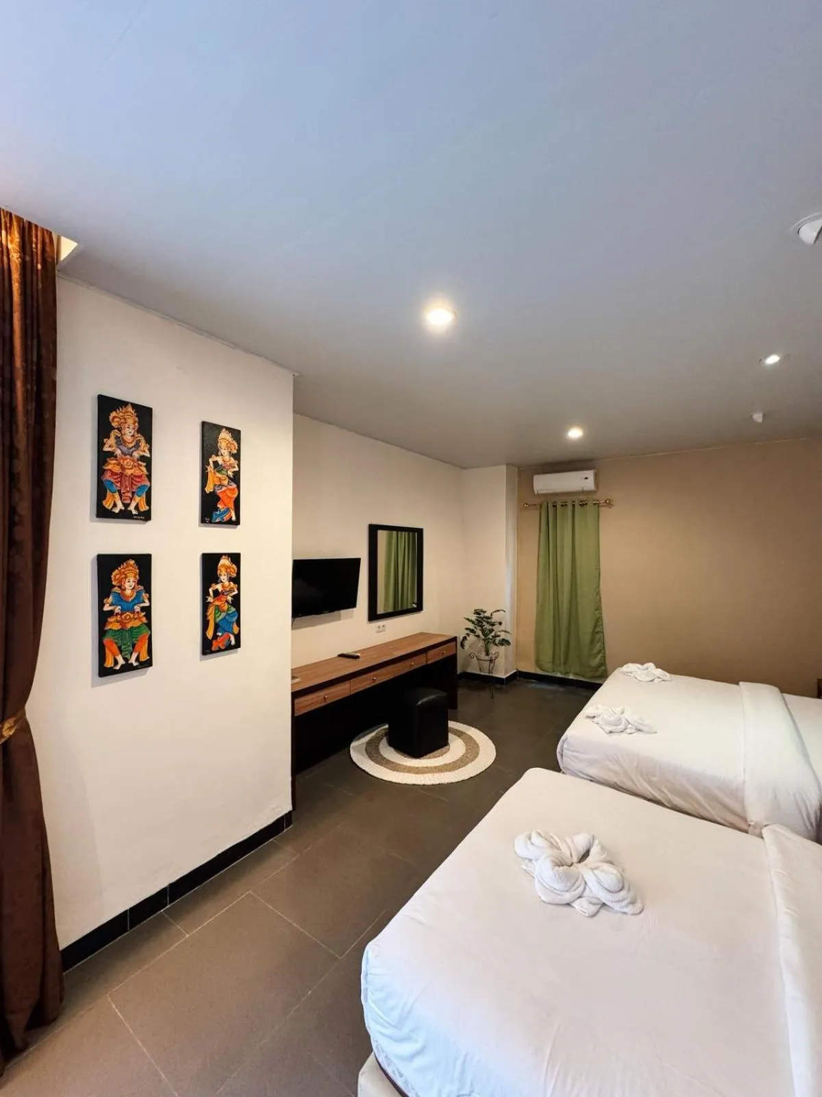 Bed in Hotel Ompu Herti