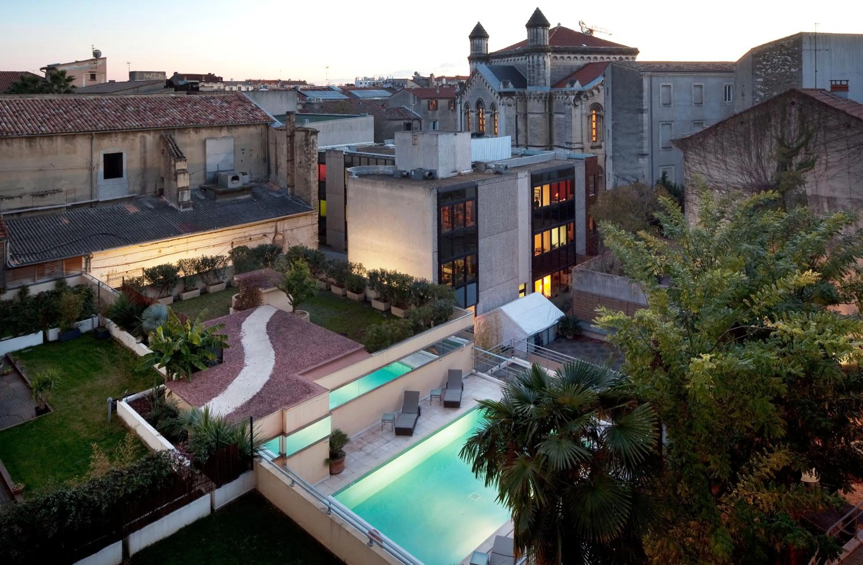 Decorative detail in Hôtel Oceania Le Métropole