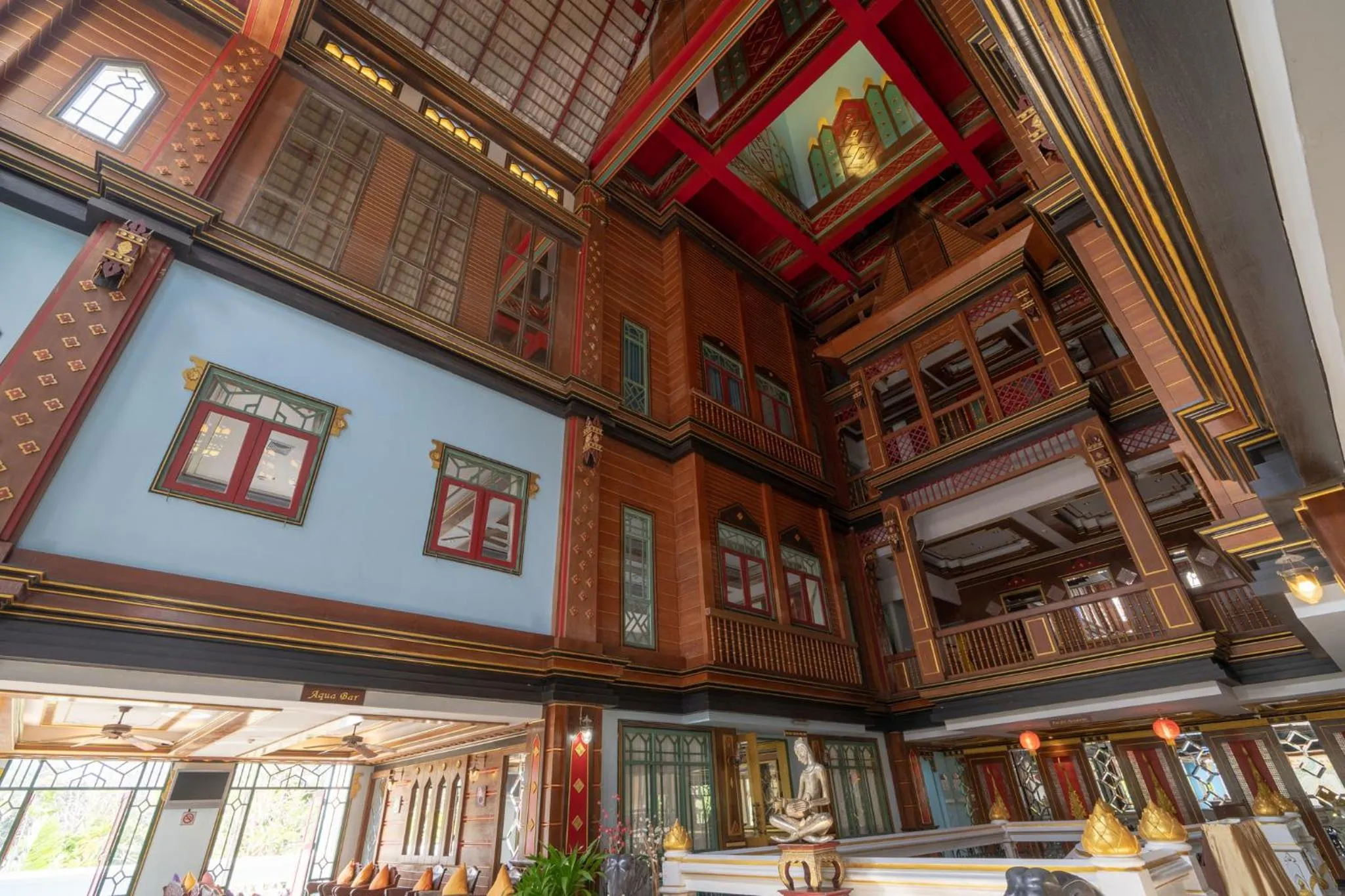 Property building in Ayodhaya Palace Beach Resort - SHA Plus certified