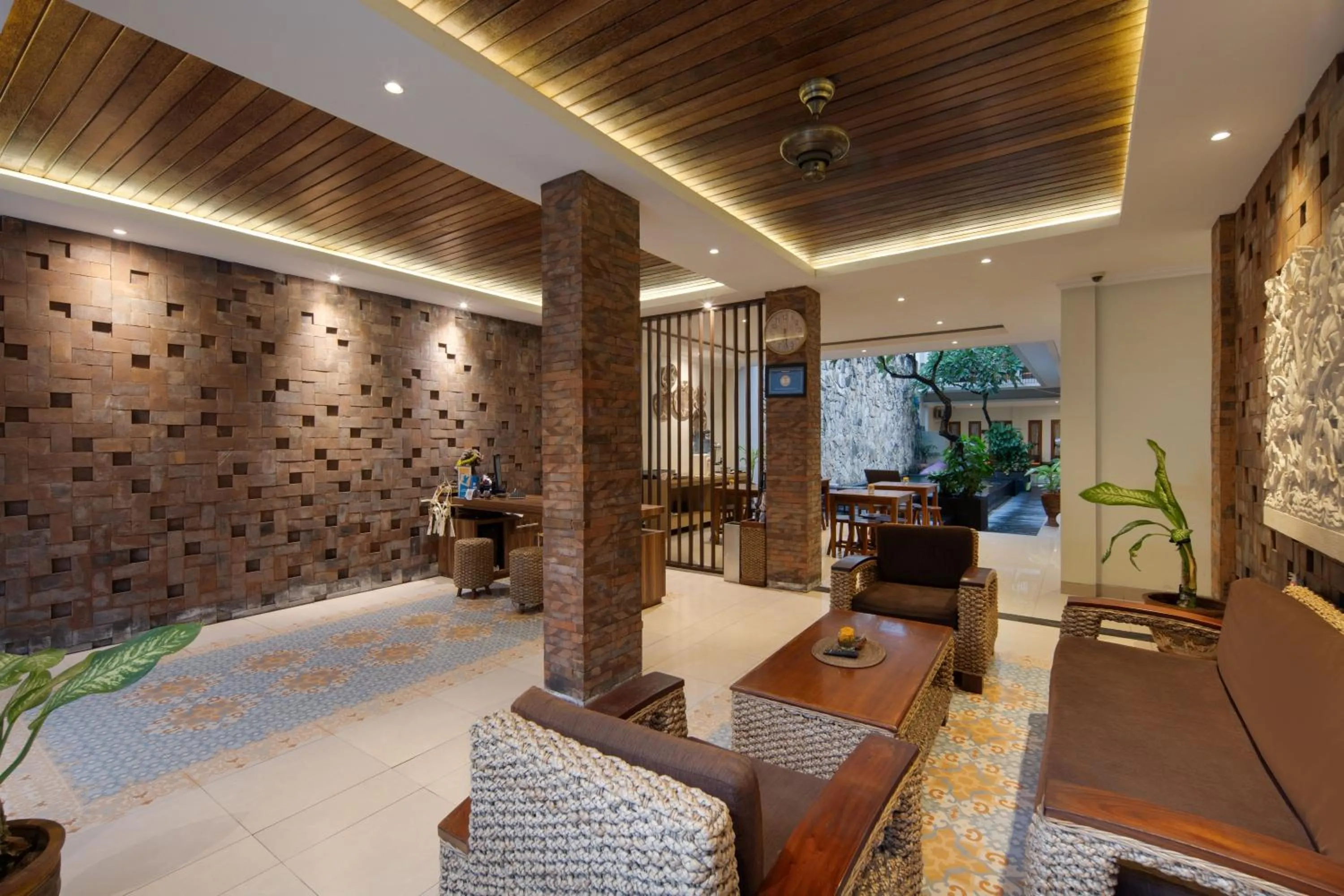 Lobby or reception in Angkul Angkul Segara Beach Kuta by Kamara
