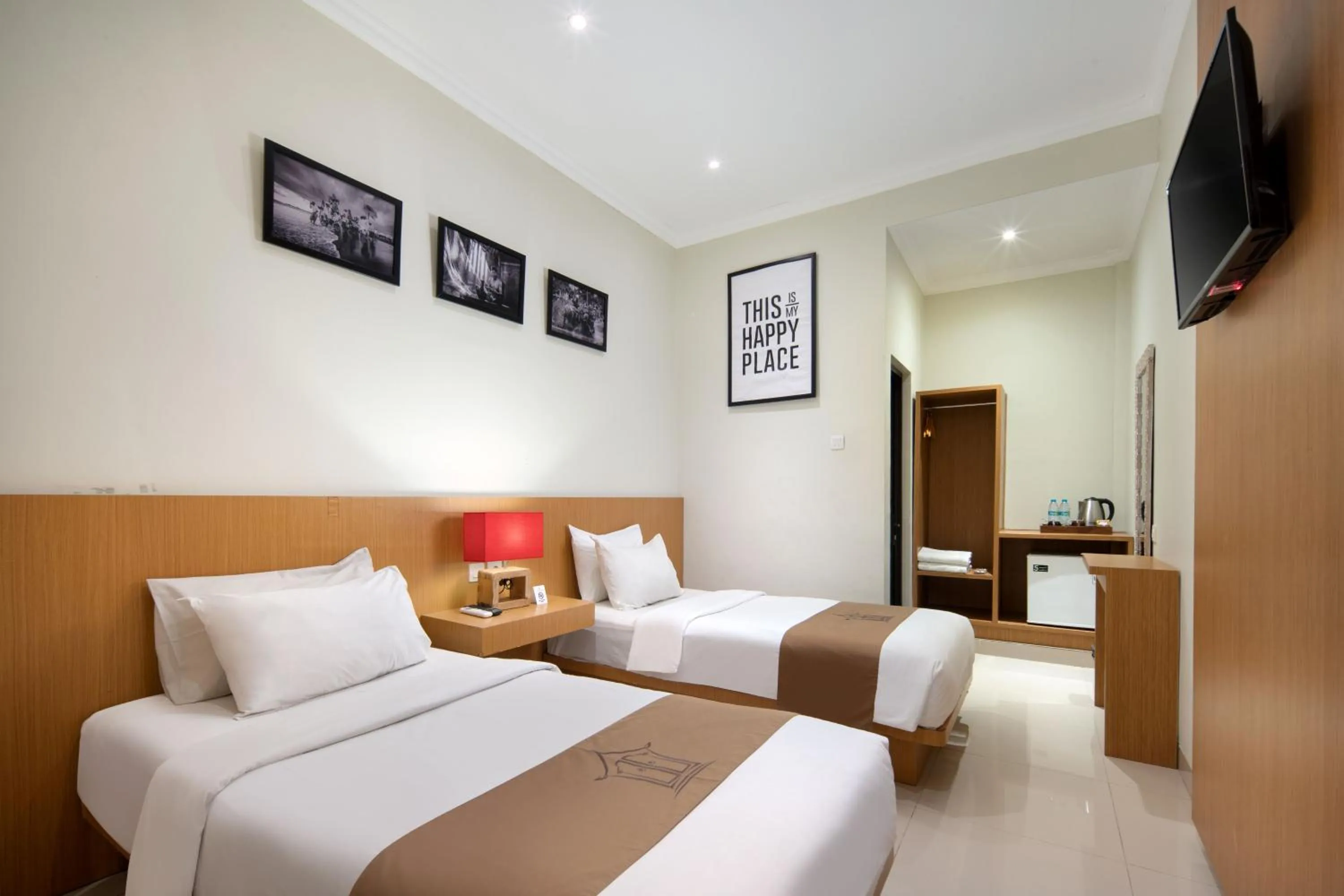 Bedroom, Bed in Angkul Angkul Segara Beach Kuta by Kamara