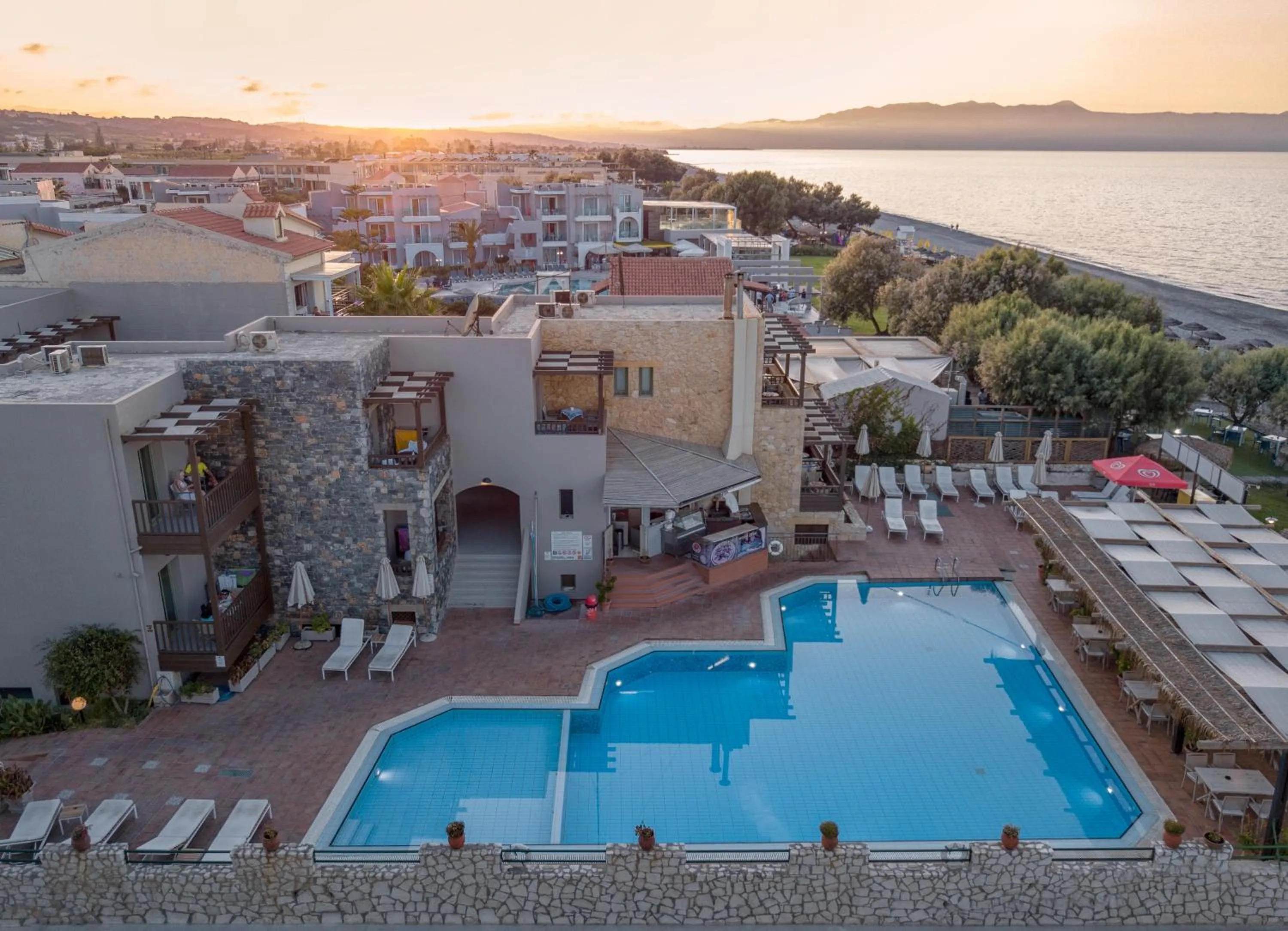 Bird's eye view in Erato Beach Hotel Adults Only by Smile Hotels