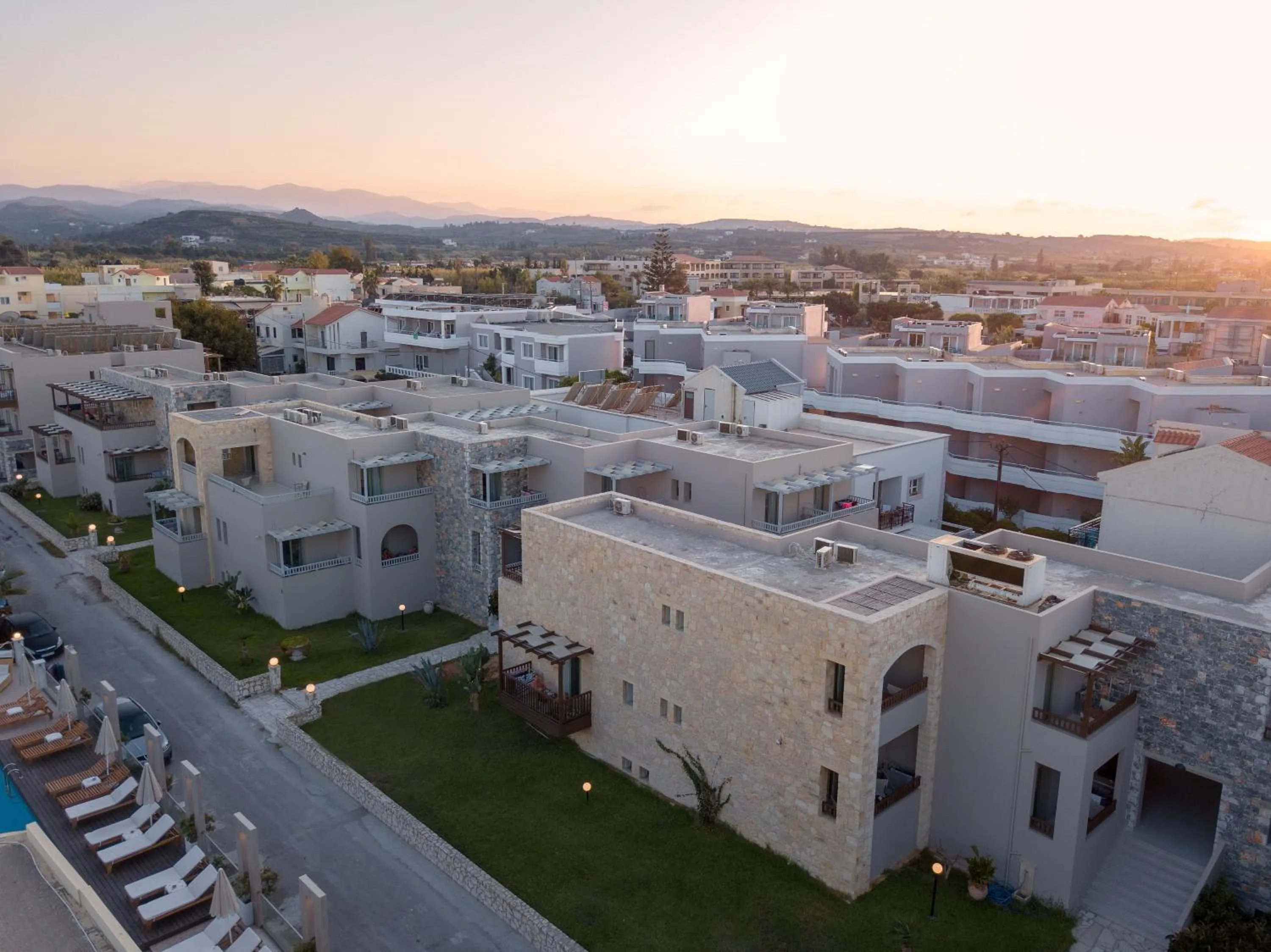 Bird's eye view in Erato Beach Hotel Adults Only by Smile Hotels