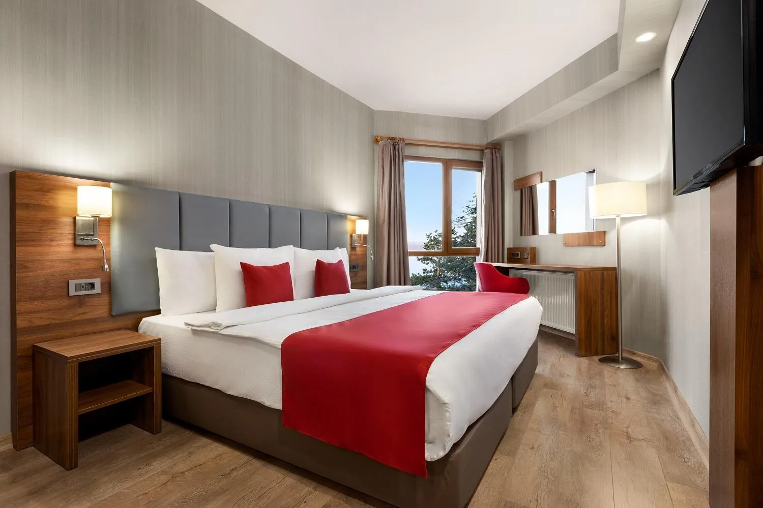 Bedroom, Bed in Ramada by Wyndham Van