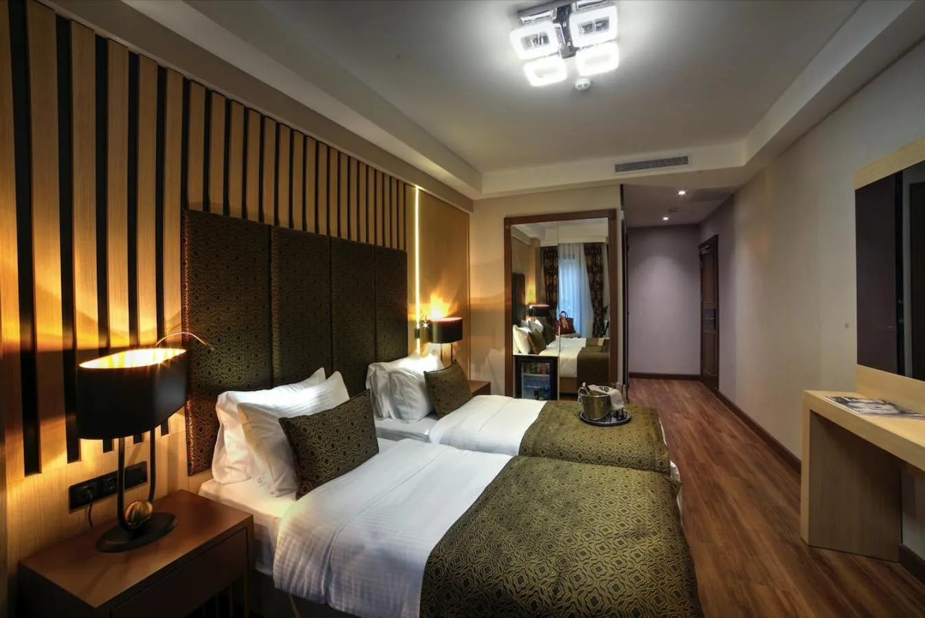 Photo of the whole room, Bed in Pell Palace Hotel & SPA