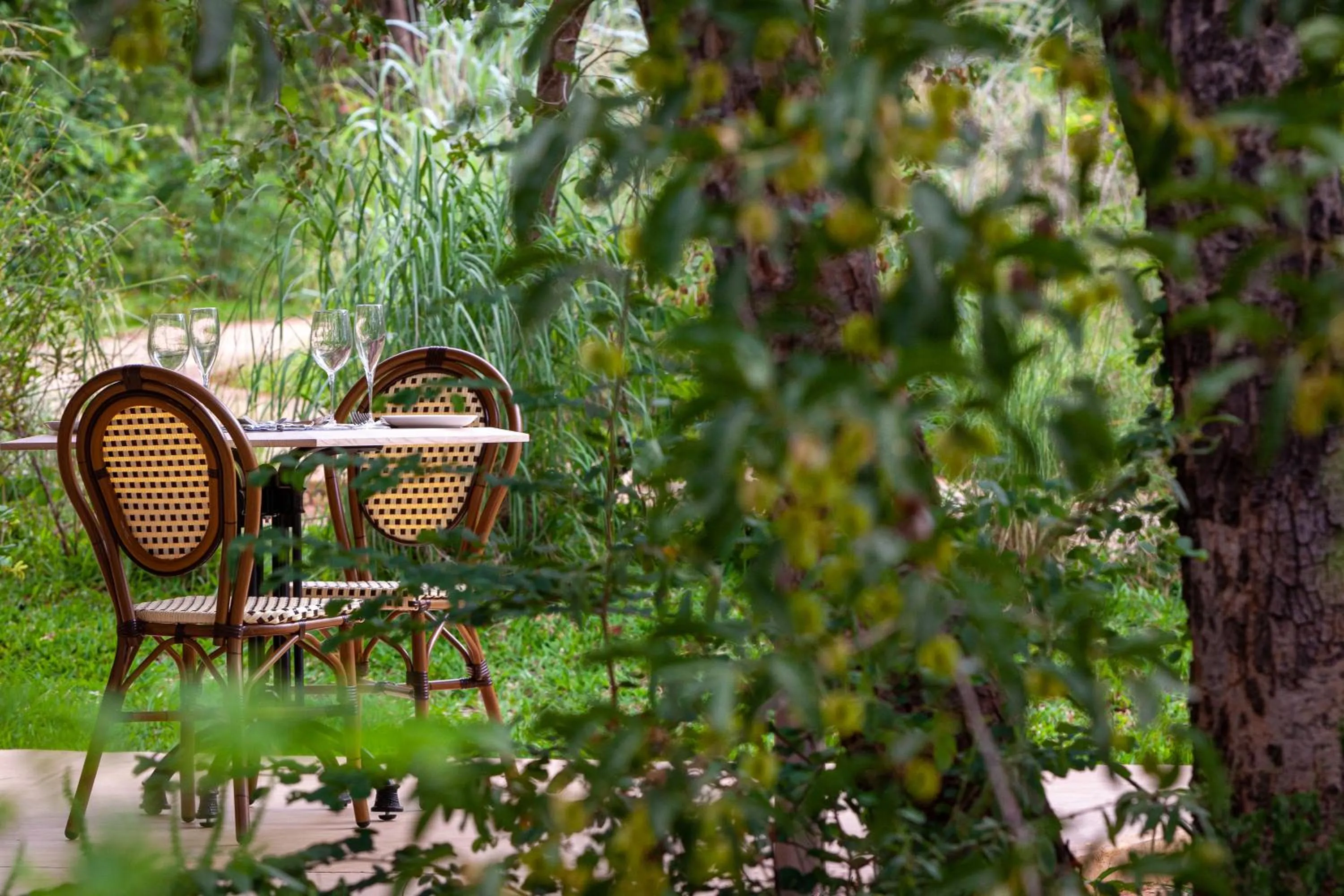 Patio in Mbano Manor Hotel Victoria Falls