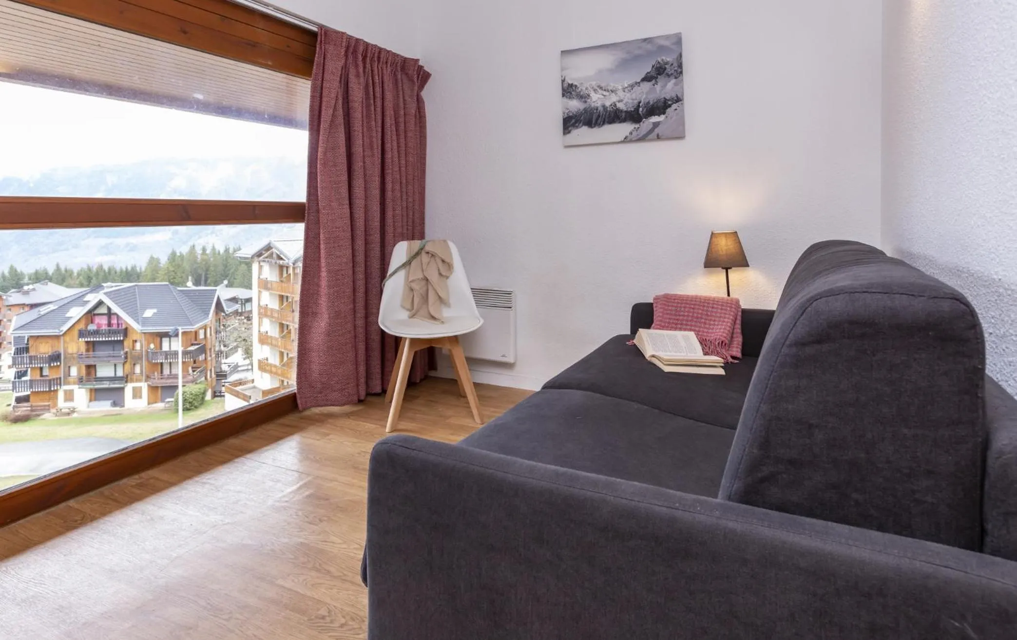 Seating area in Résidence Odalys Le Buet