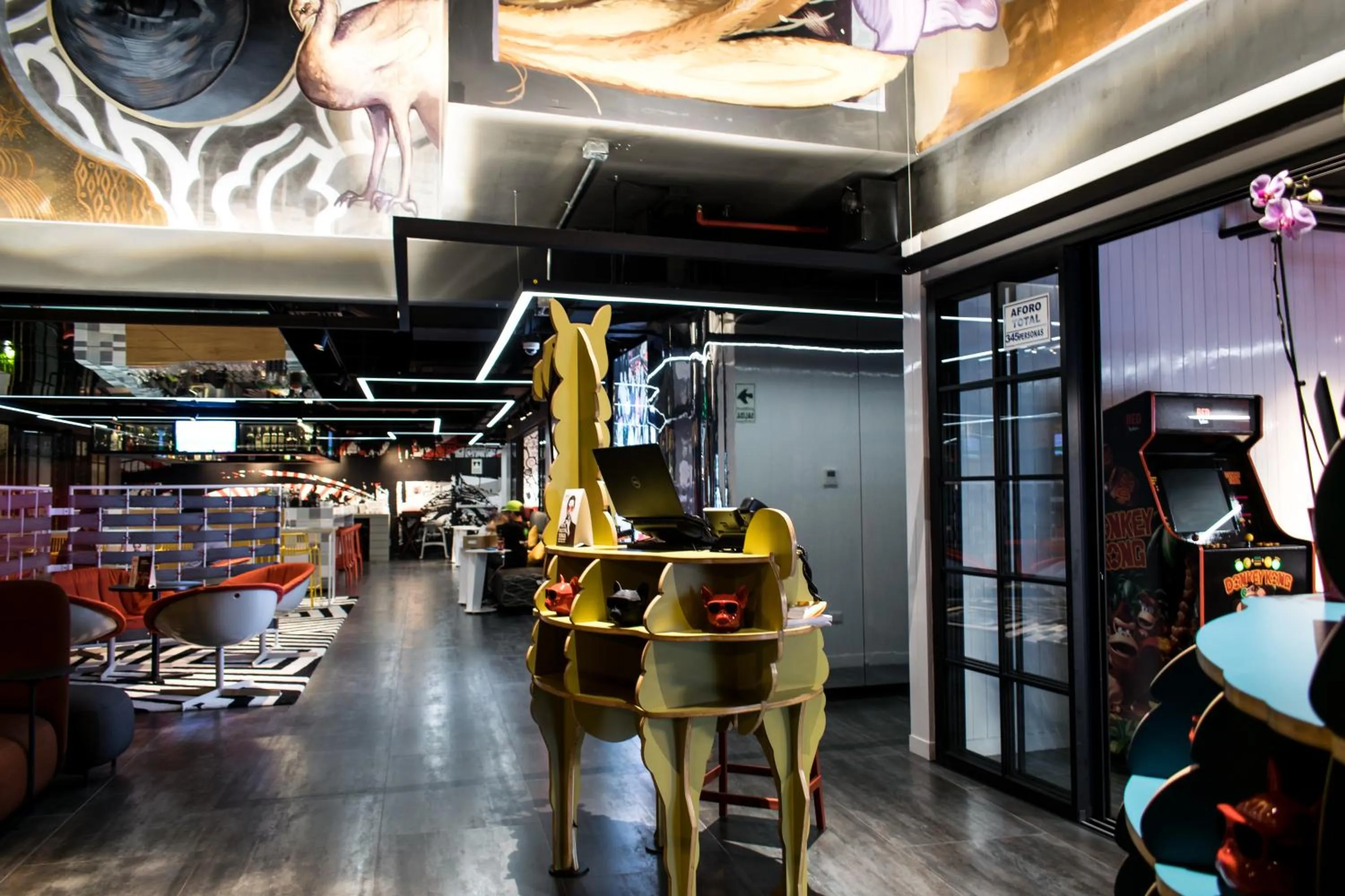 Lobby or reception in Radisson RED Miraflores