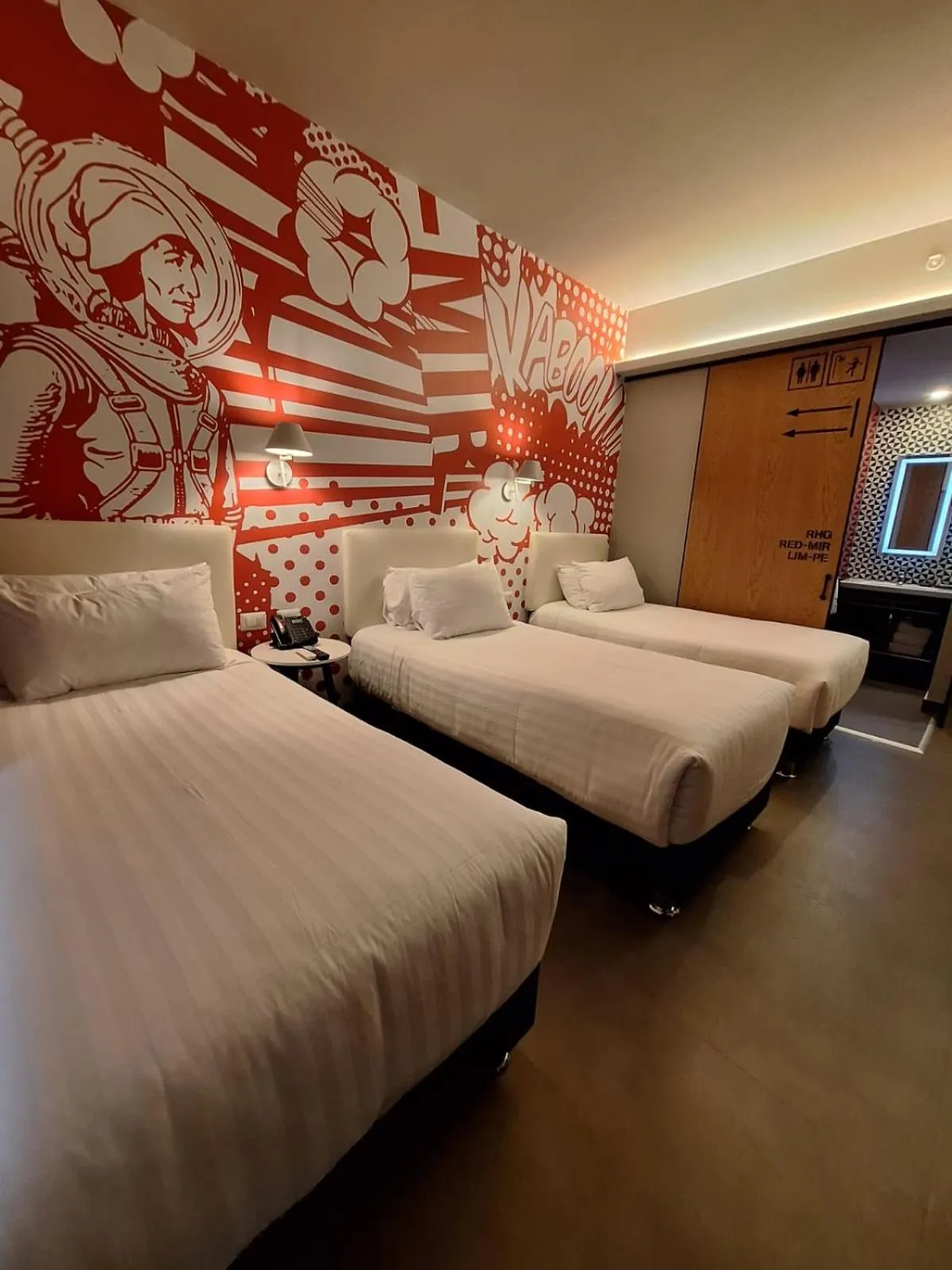 Bed in Radisson RED Miraflores