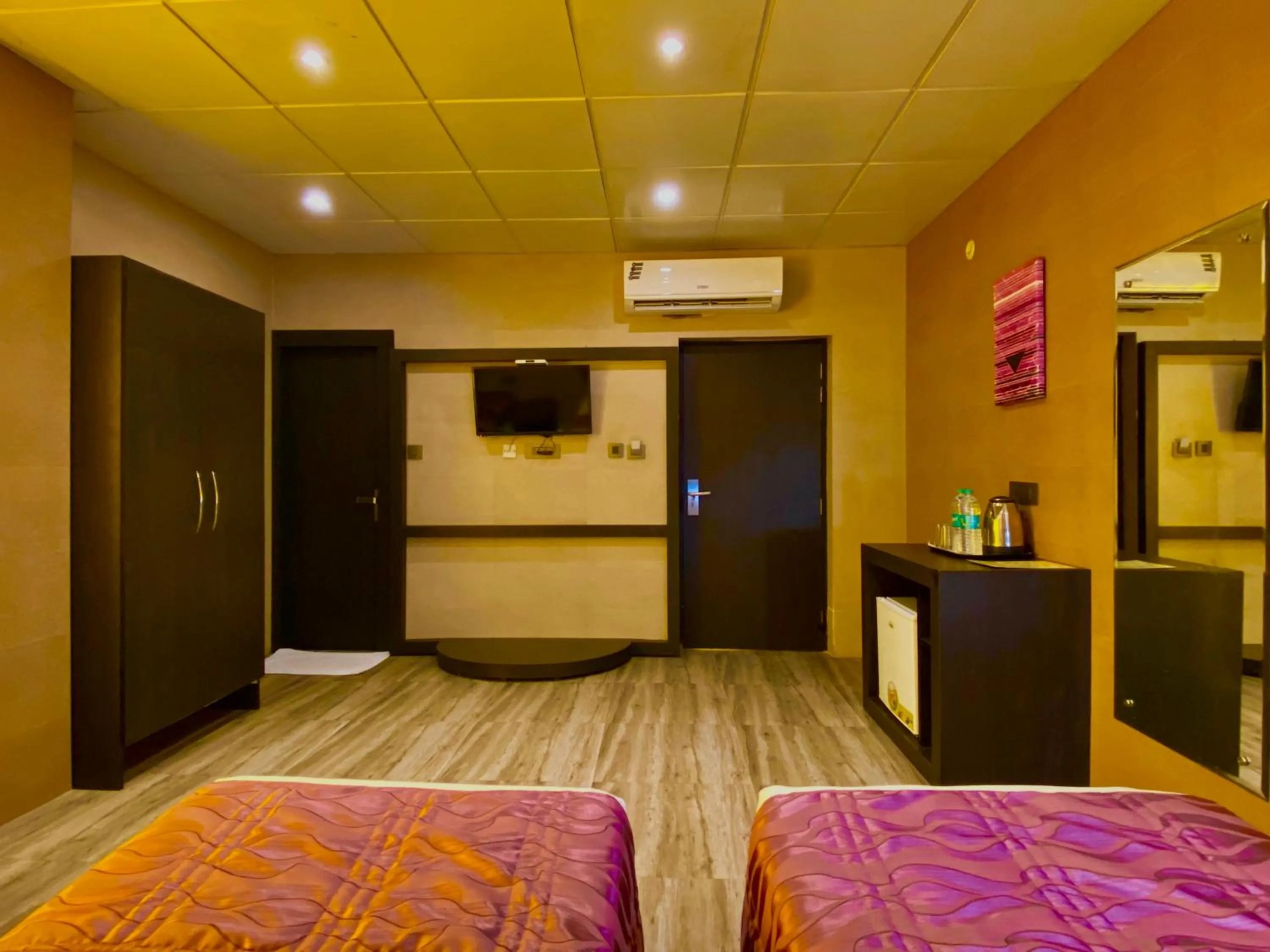 Bed in Ace Prime Hotel