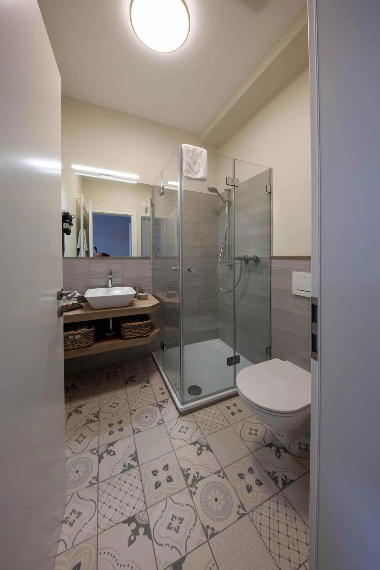 Shower in Hotel Altes Amtshaus